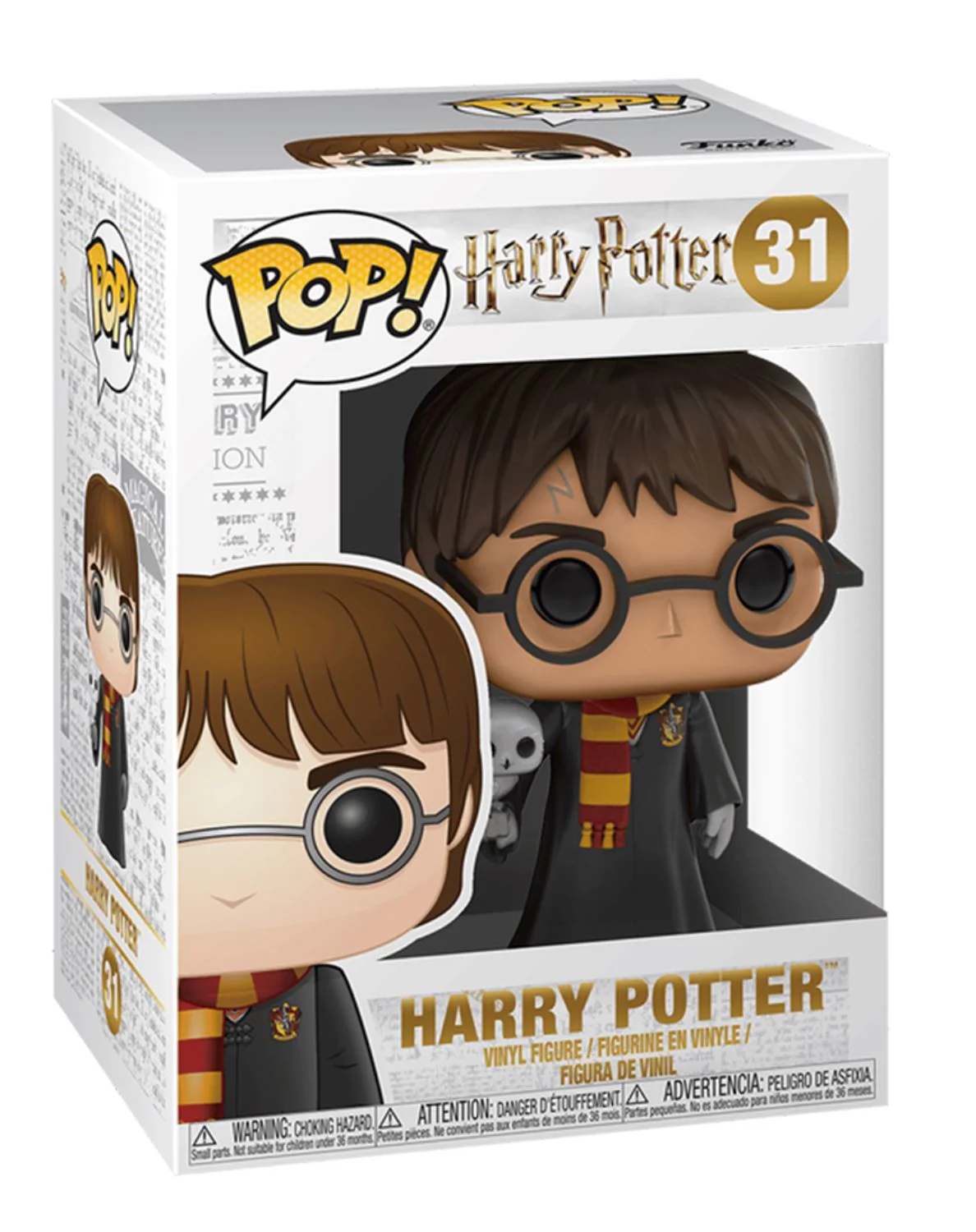 Figurina Funko Pop Harry Potter cu bufnita, 9 cm foto