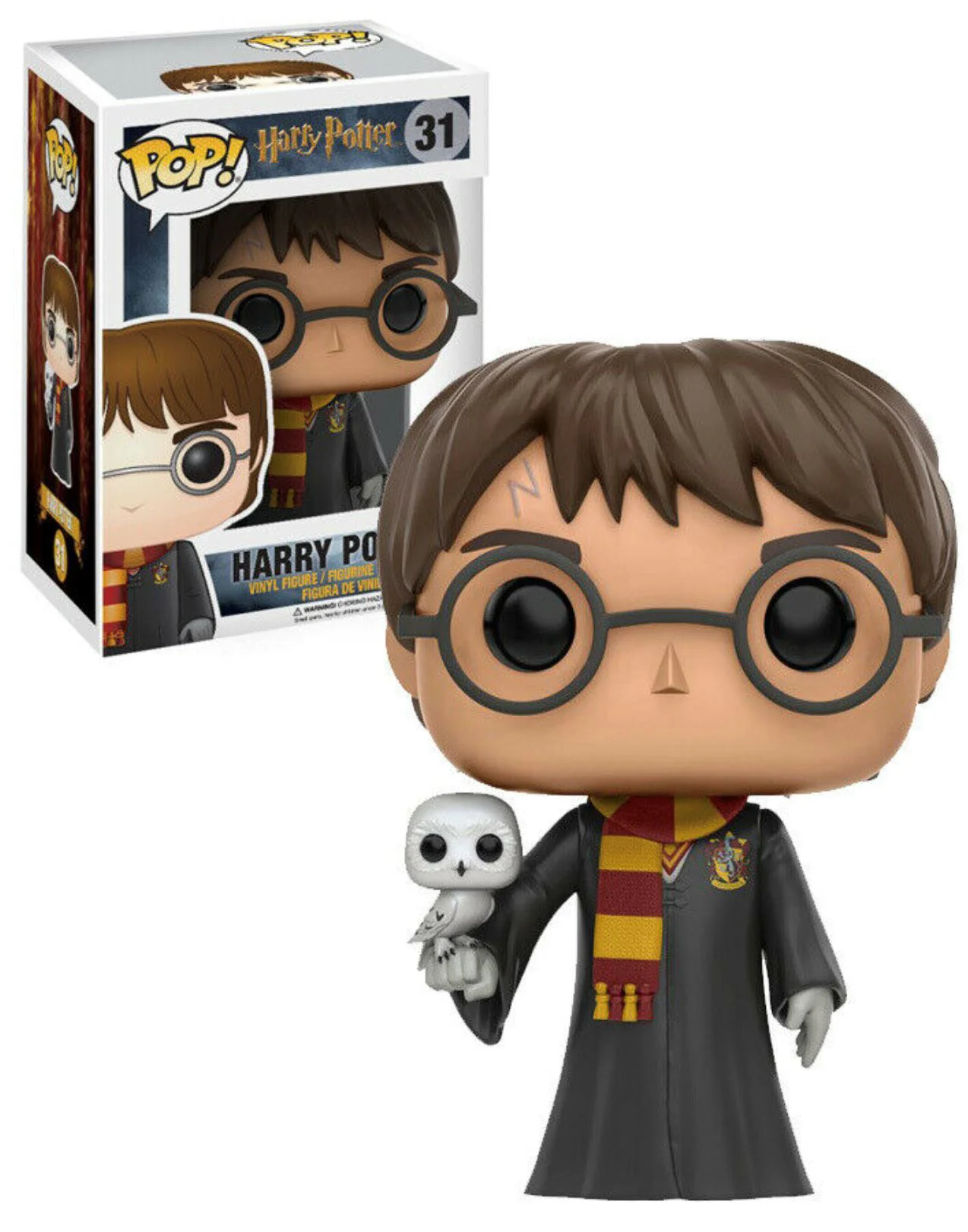 Figurina Funko Pop Harry Potter cu bufnita, 9 cm foto