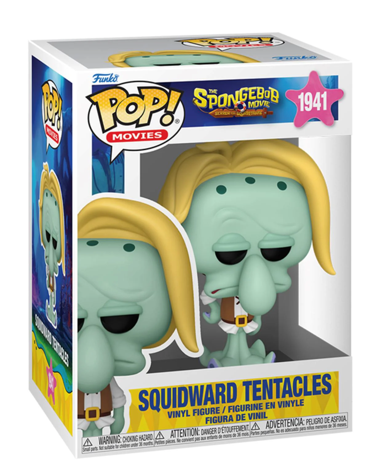Figurina de colectie Funko Pop Pirate Squidward, 9 cm foto