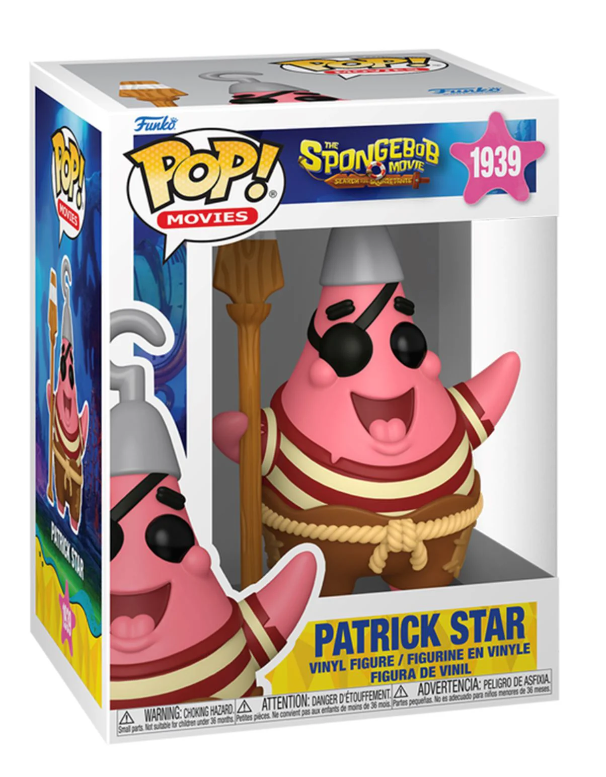 Figurina de colectie Funko Pop Pirate Patrick, 9 cm foto