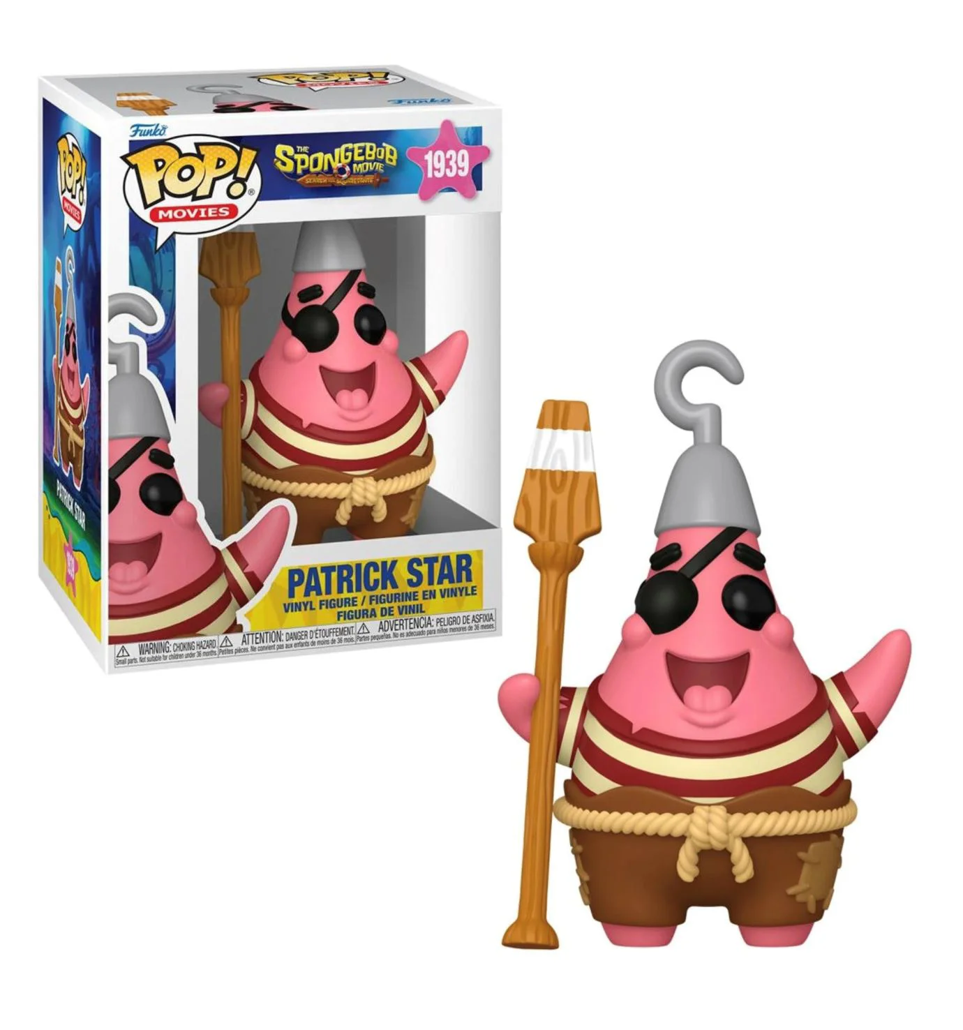 Figurina de colectie Funko Pop Pirate Patrick, 9 cm foto