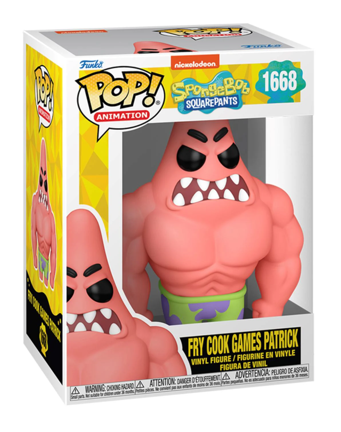 Figurina de colectie Funko Pop Patrick sportiv, 9 cm foto