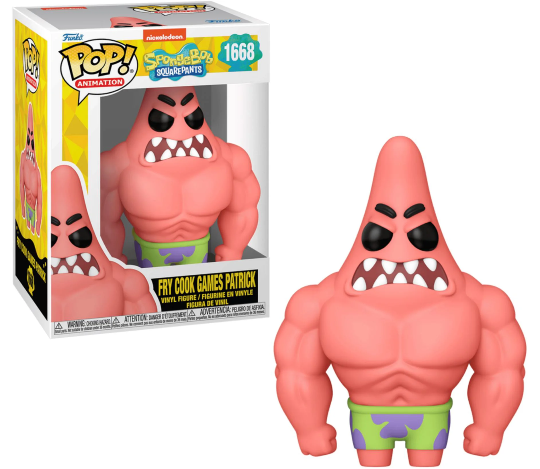 Figurina de colectie Funko Pop Patrick sportiv, 9 cm foto