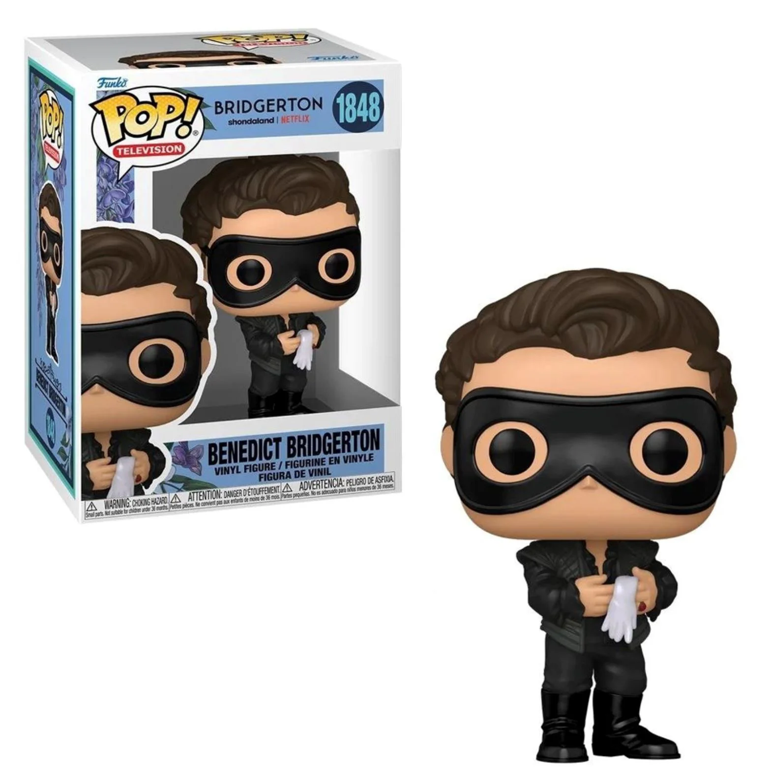Figurina de colectie Funko Pop Benedict Bridgerton, 9 cm foto