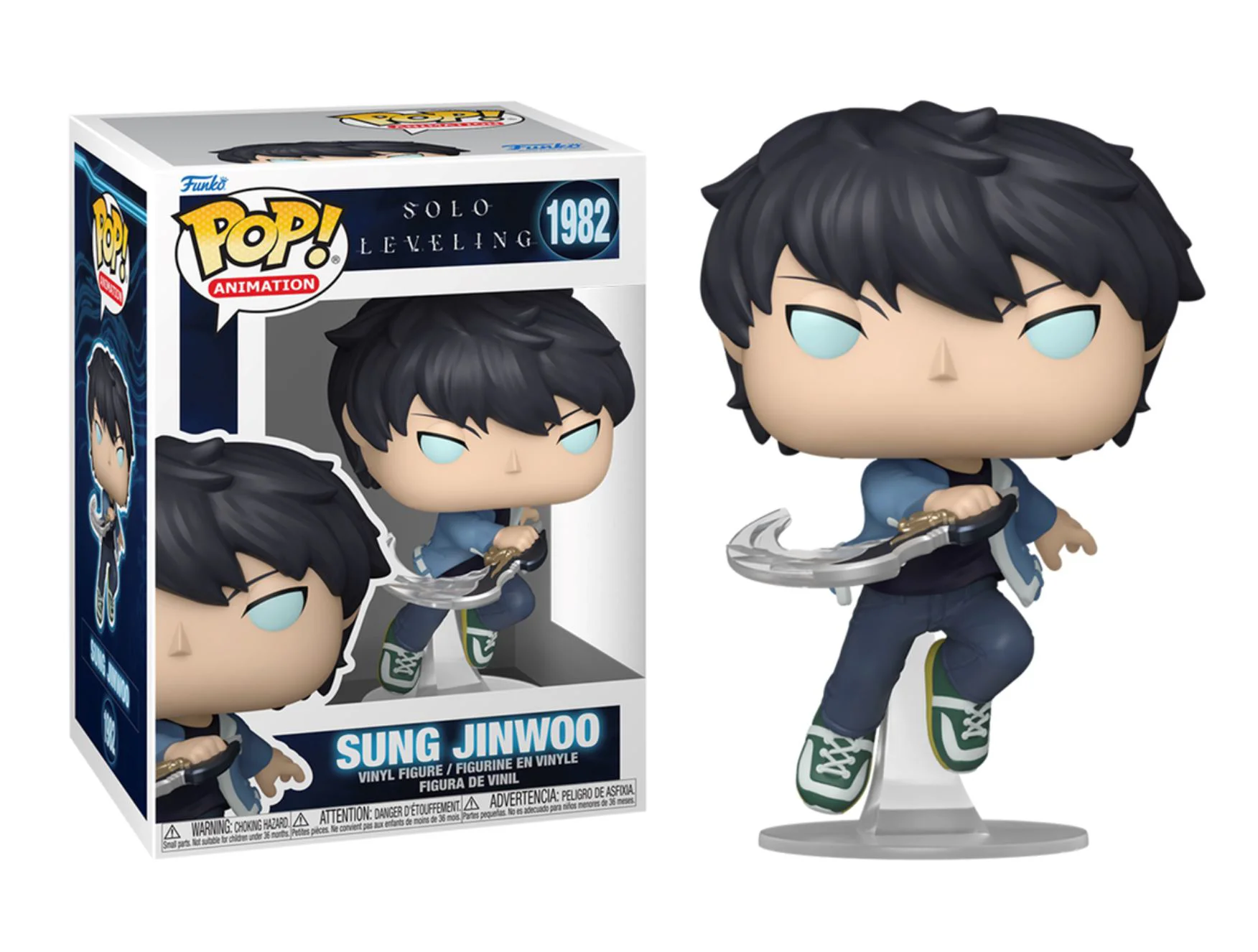 Figurina de colectie Funko Pop Sung Jin-Woo, 9 cm foto