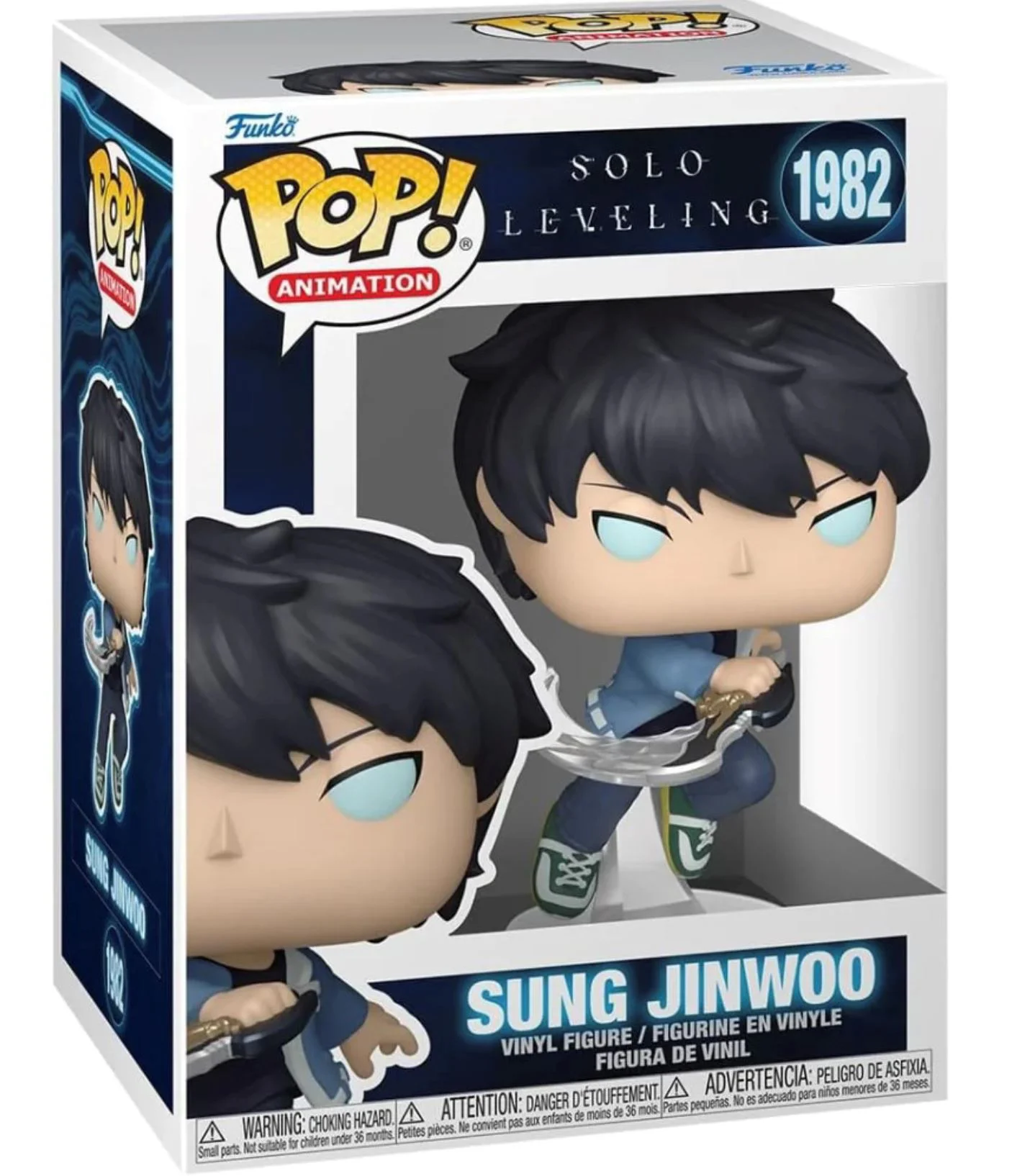 Figurina de colectie Funko Pop Sung Jin-Woo, 9 cm foto