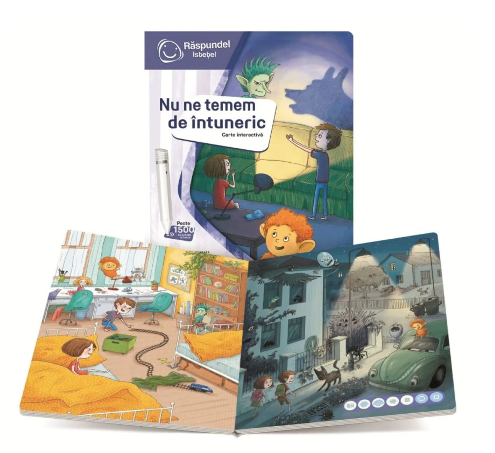 Обучающая книга Răspundel Istețel Мы не боимся темноты foto