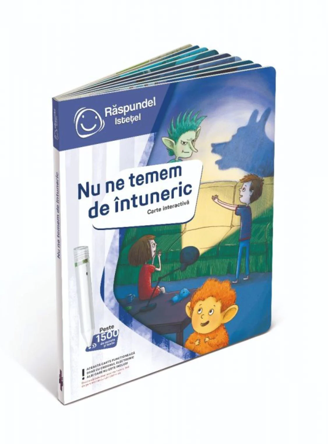 Обучающая книга Răspundel Istețel Мы не боимся темноты foto