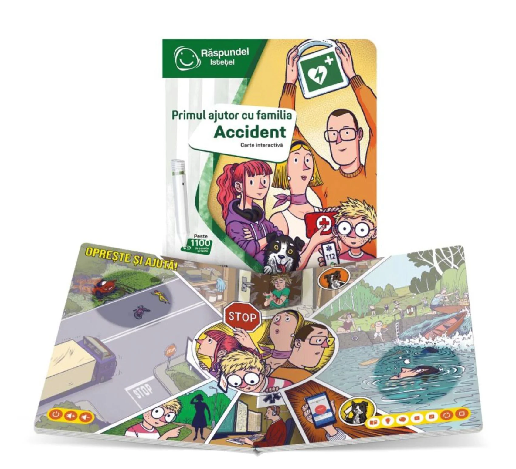 Carte educativa Raspundel Istetel Primul ajutor foto