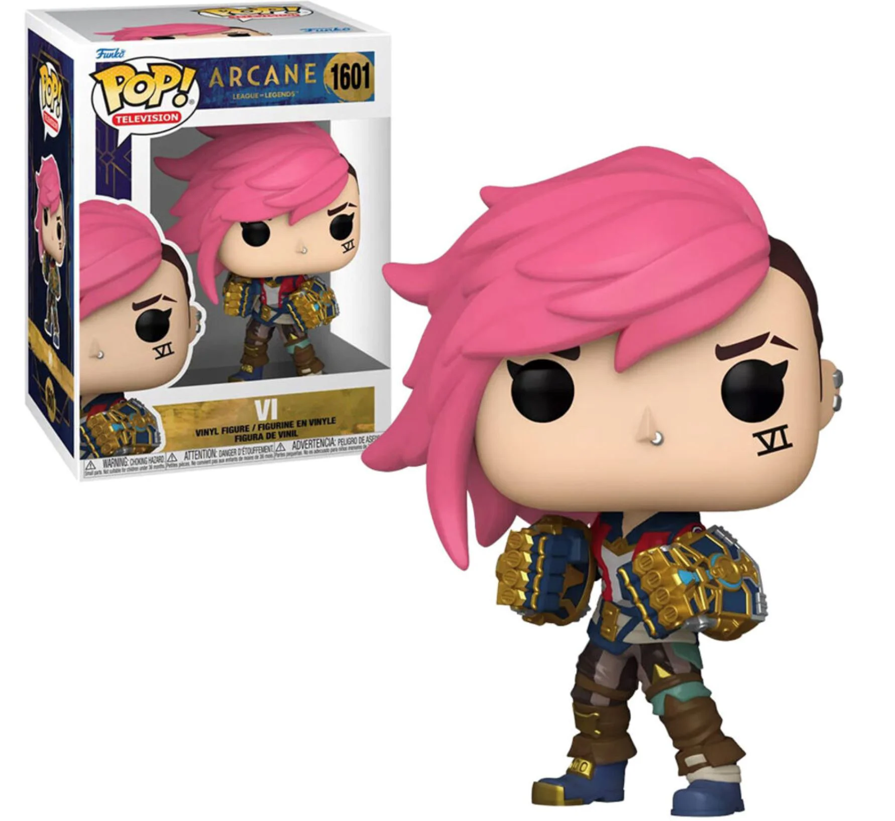Коллекционная фигурка Funko Pop Arcane Vi, 9 см foto