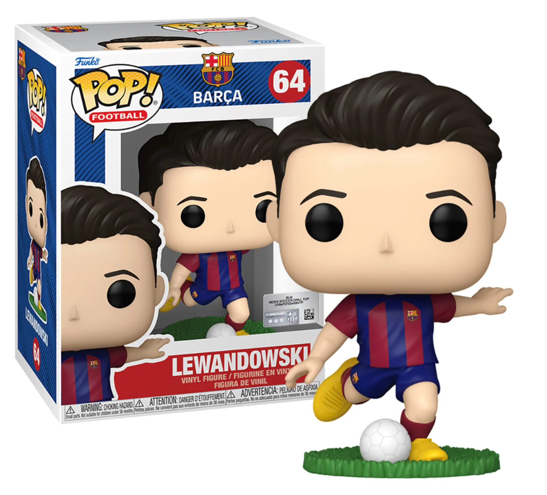 Figurina de colectie Funko Pop Lewandowski, 9 cm foto