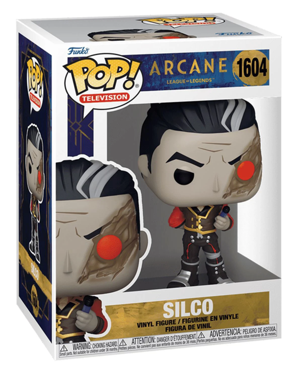 Figurina de colectie Funko Pop Silco, League of Legends S1, 9 cm foto