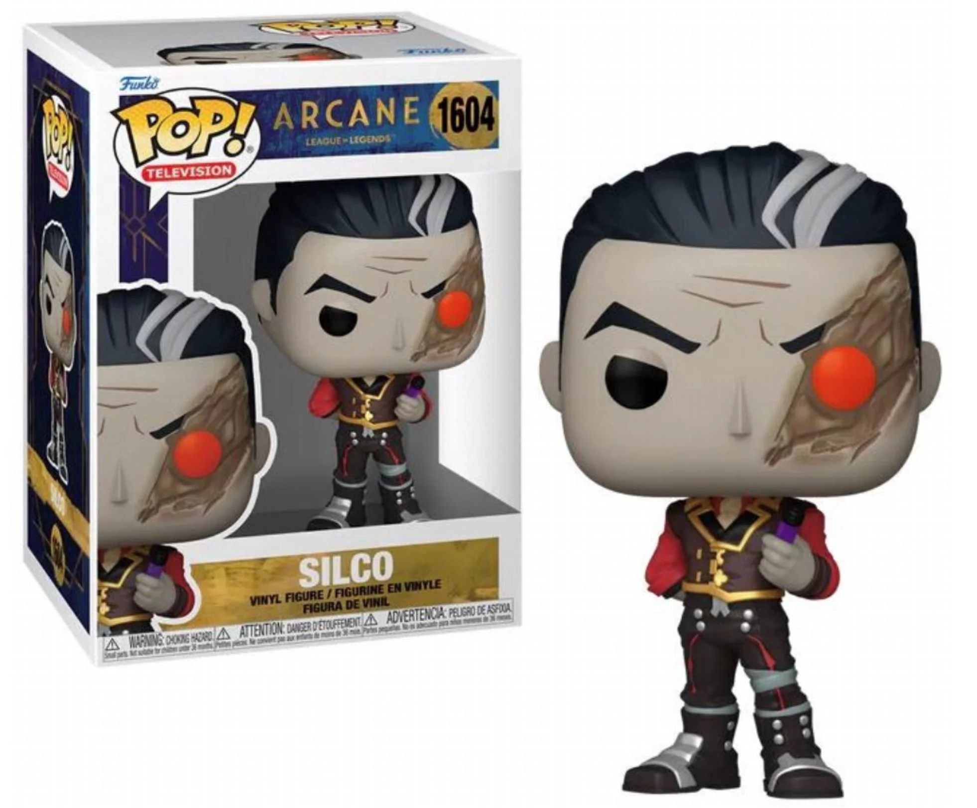 Figurina de colectie Funko Pop Silco, League of Legends S1, 9 cm foto