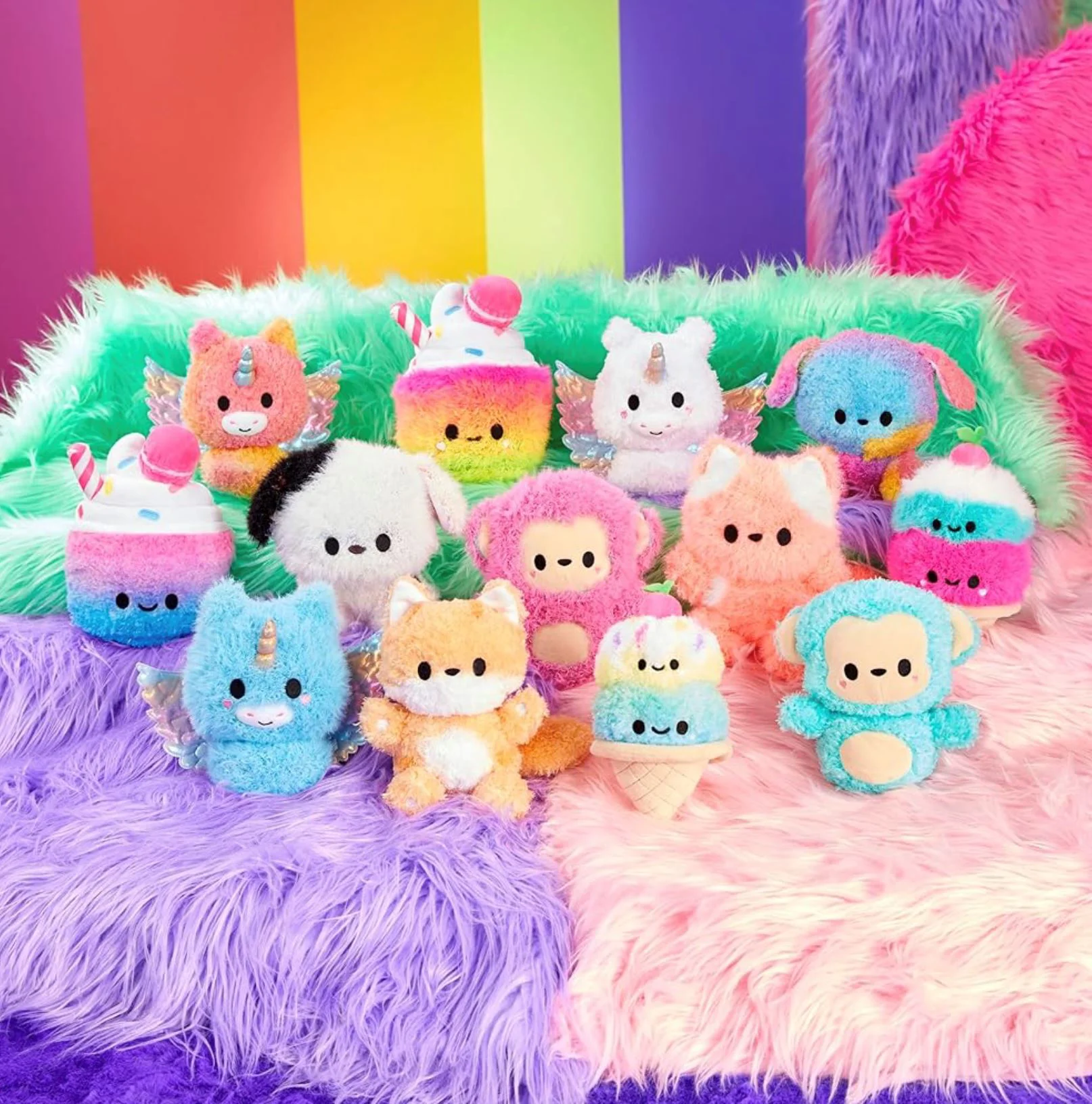 Антистресс игрушка Fluffie Stuffiez Лошадка Пегас, 20 см foto