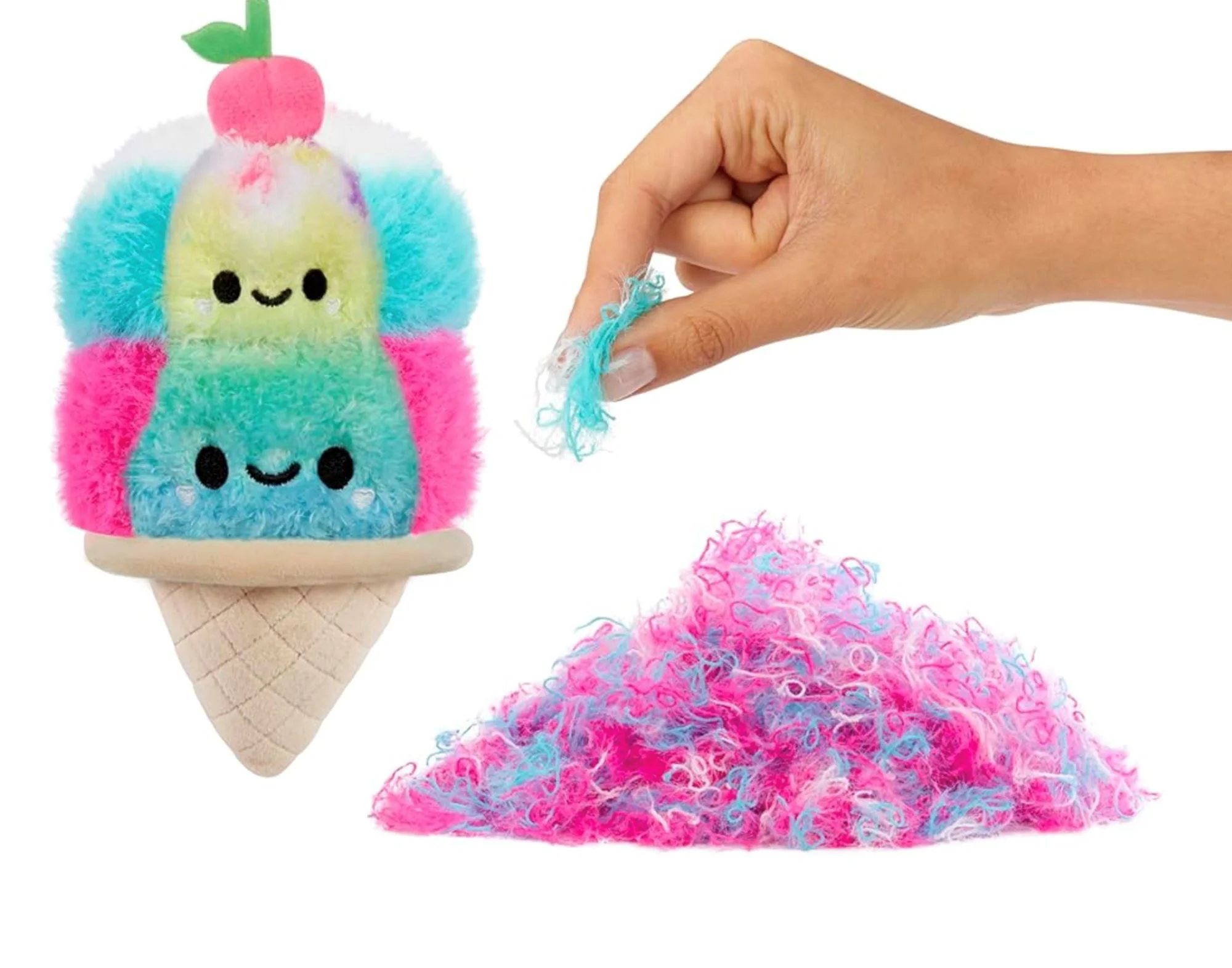Антистресс игрушка Fluffie Stuffiez Мороженое, 20 см foto