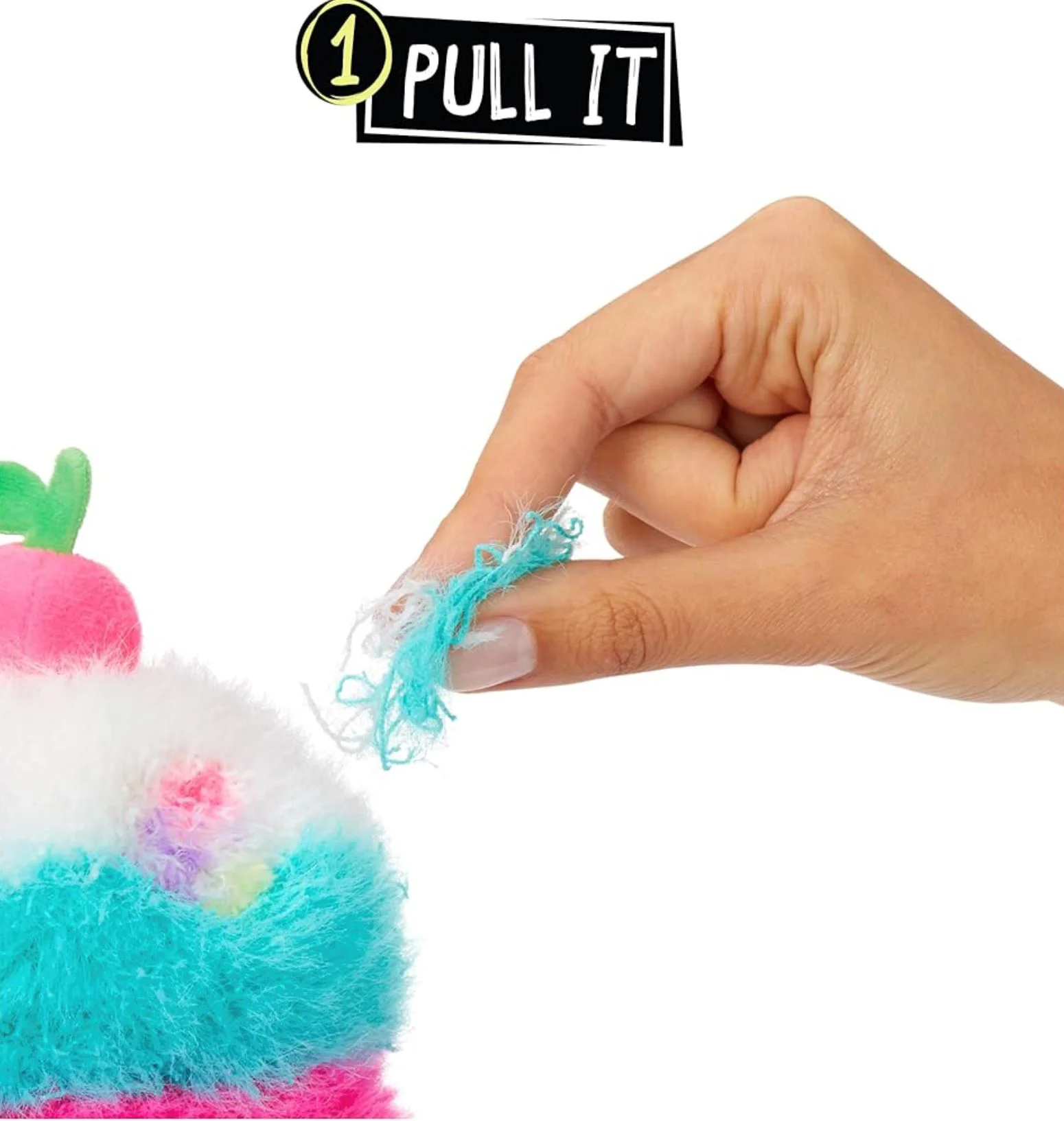 Антистресс игрушка Fluffie Stuffiez Мороженое, 20 см foto