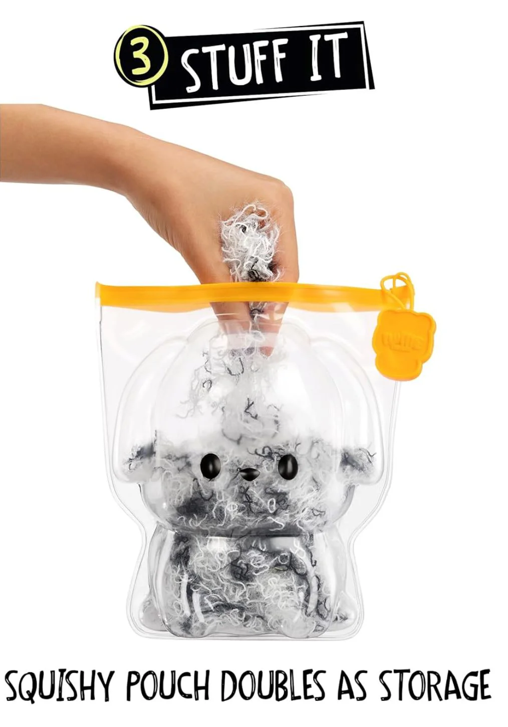 Антистресс игрушка Fluffie Stuffiez Щенок, 20 см foto