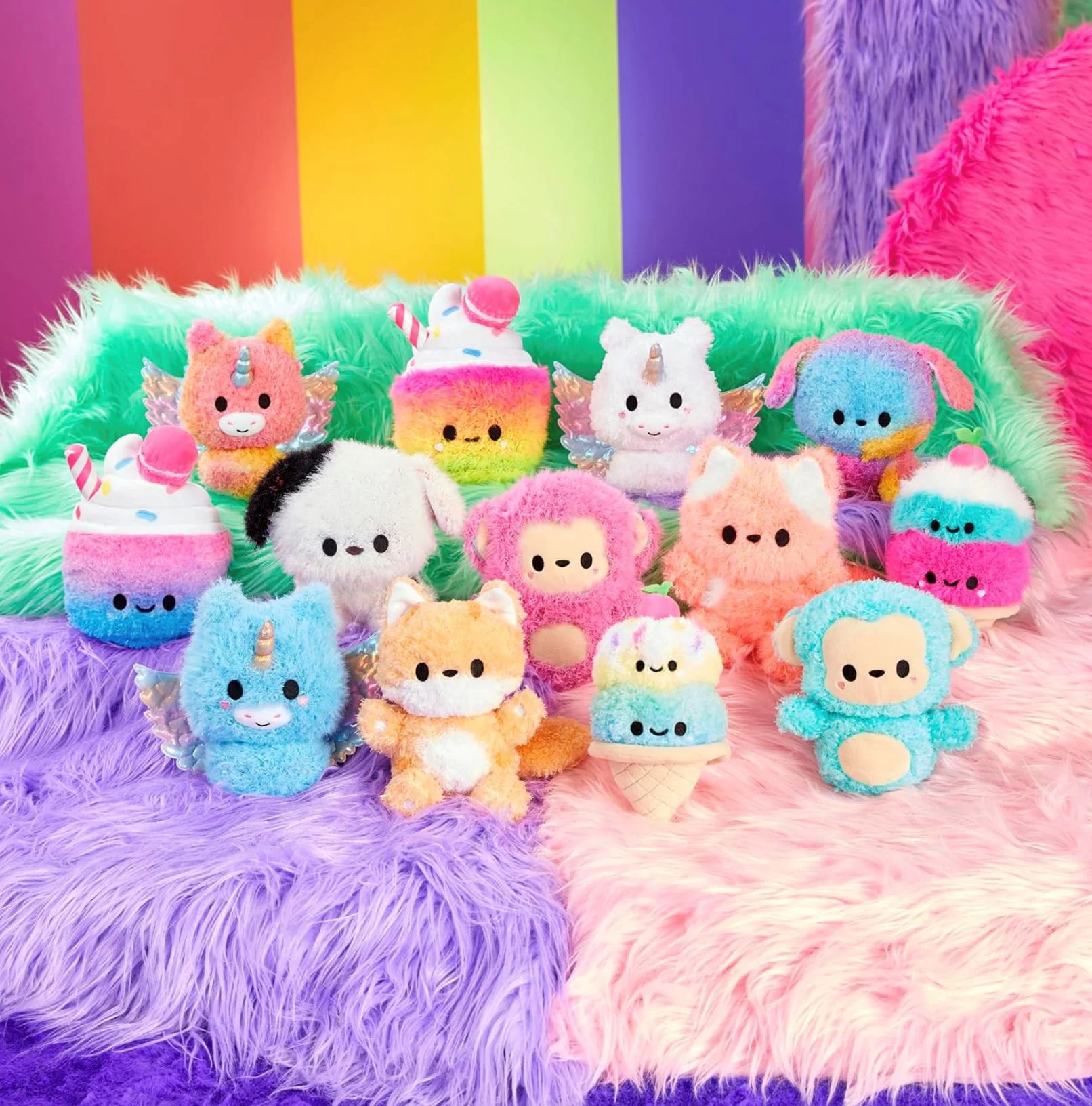 Антистресс игрушка Fluffie Stuffiez Щенок, 20 см foto