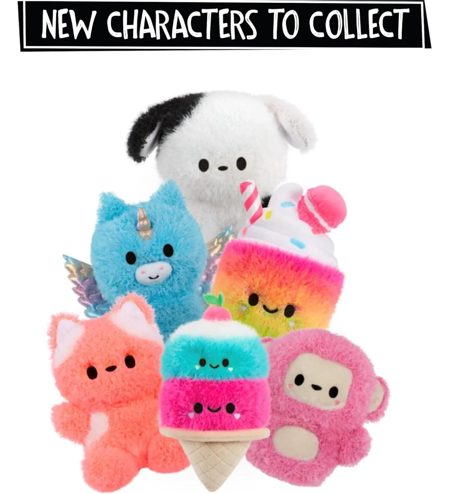 Антистресс игрушка Fluffie Stuffiez Shake, 20 см foto