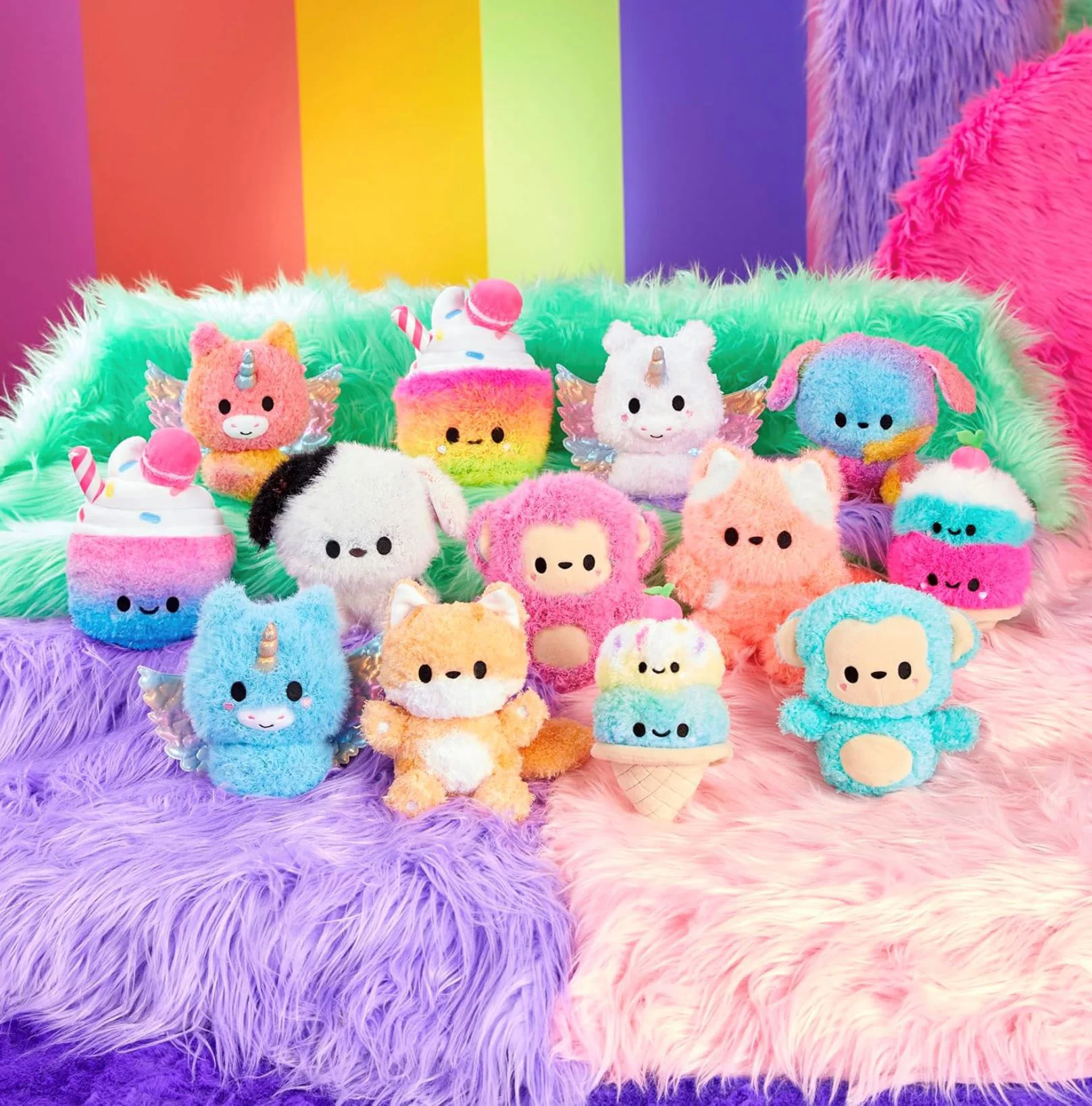 Антистресс игрушка Fluffie Stuffiez Shake, 20 см foto