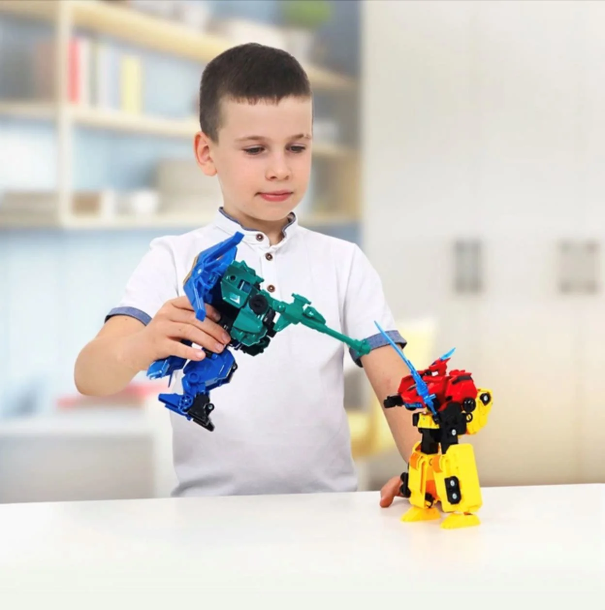 Robot-transformer Dinoster Stego Blast Wing, 24 cm foto