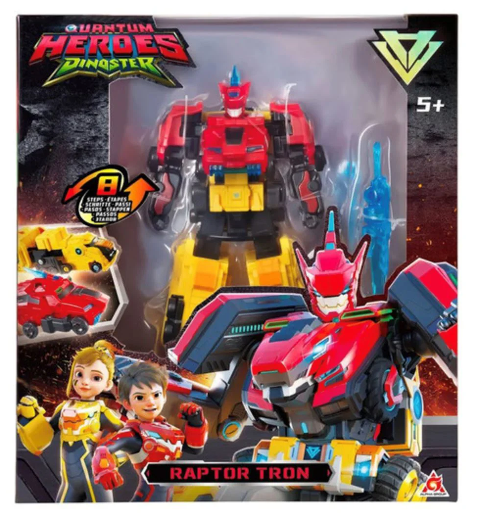 Robot-transformer Dinoster Raptor Tron, 24 cm foto