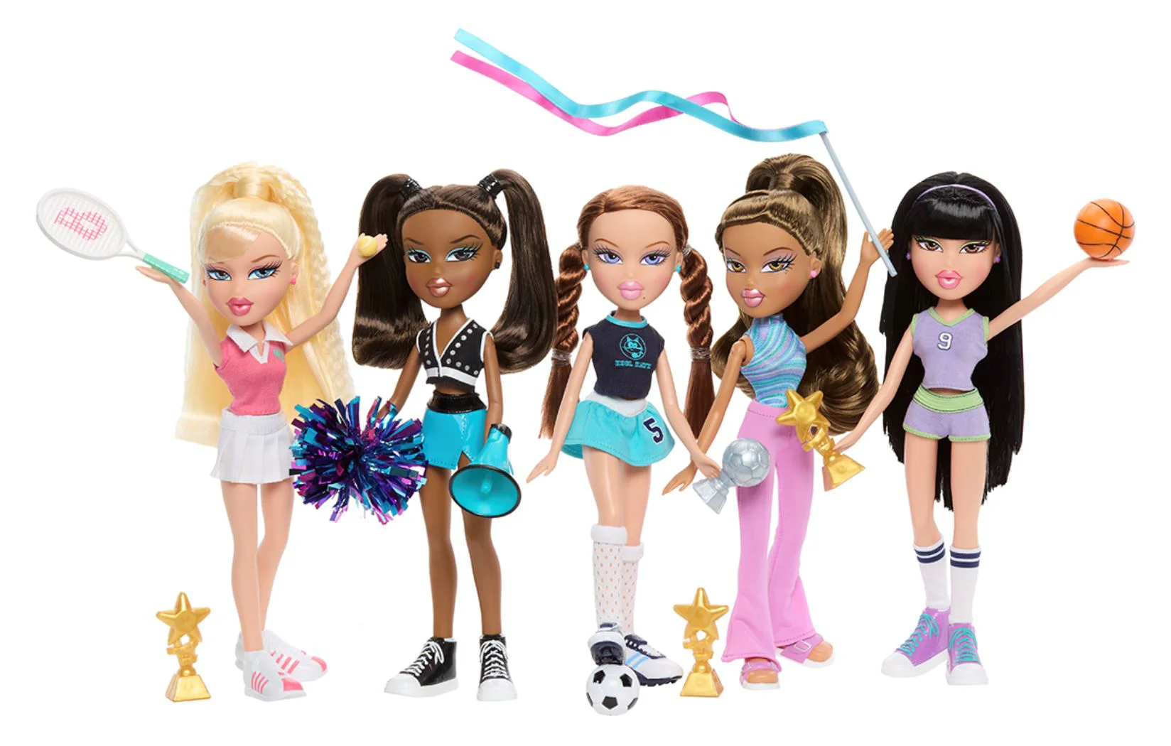 Кукла Bratz Рокси футболистка с аксессуарами, 29 см foto