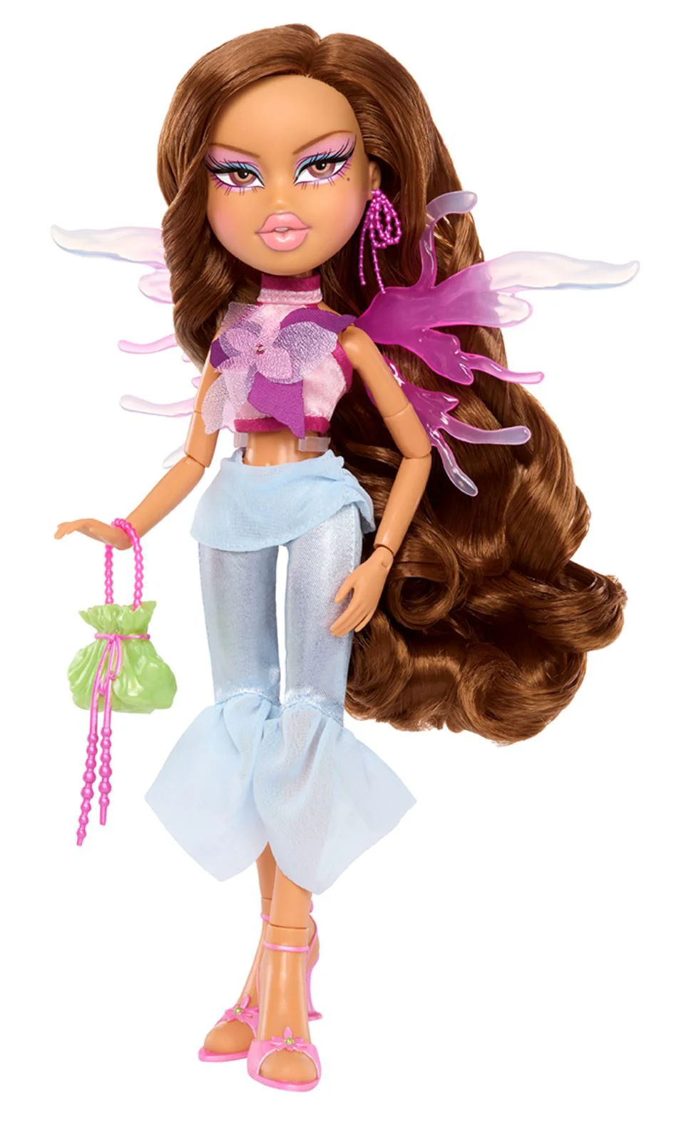Papusa Bratz Yasmin cu accesorii, Fashion Pixiez, 25 cm foto