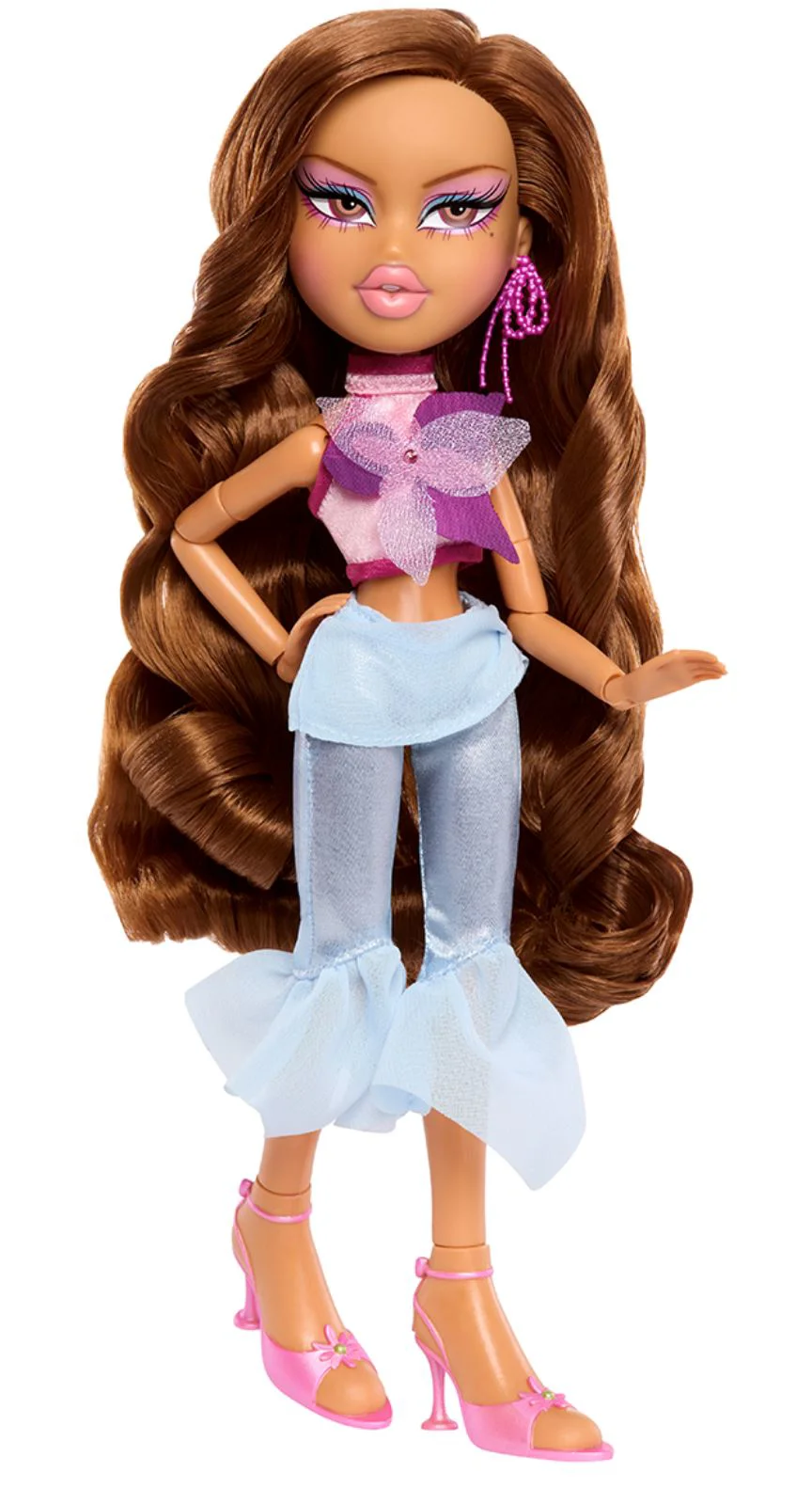 Papusa Bratz Yasmin cu accesorii, Fashion Pixiez, 25 cm foto