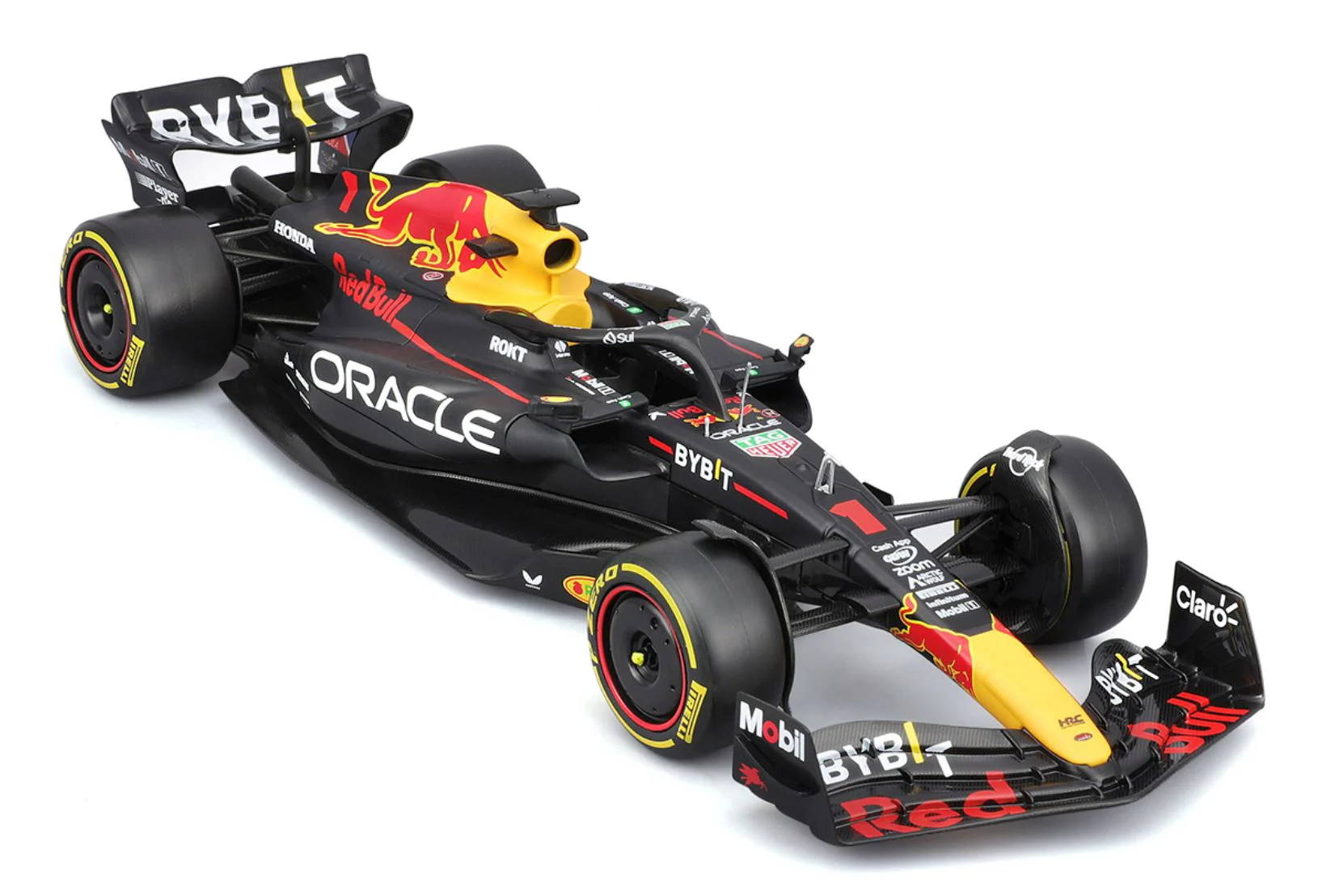 Модель автомобиля Bburago Red Bull Racing RB19 с фигуркой, 1:24 foto