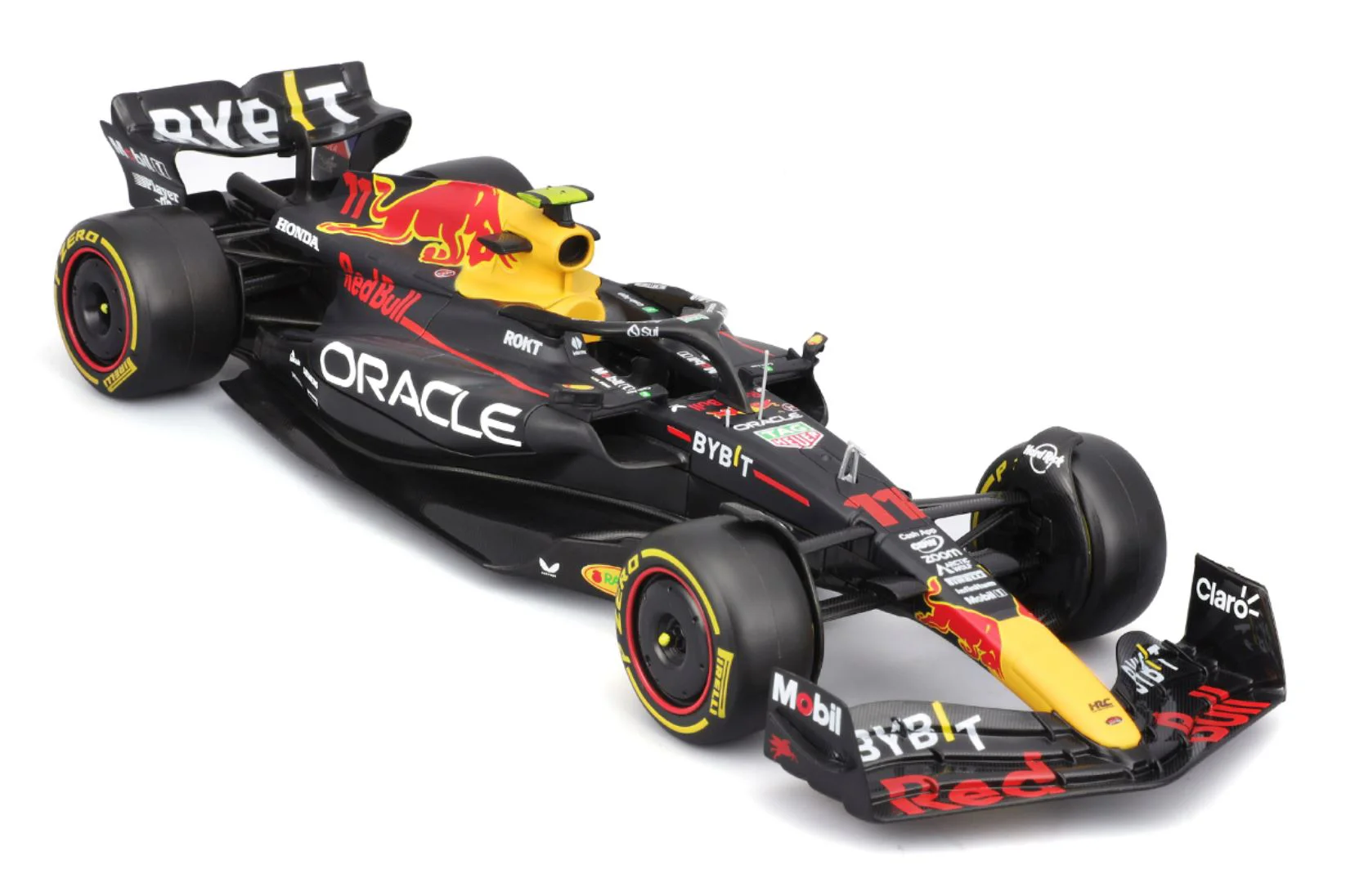Модель автомобиля Bburago Red Bull Racing RB19 с фигуркой, 1:24 foto