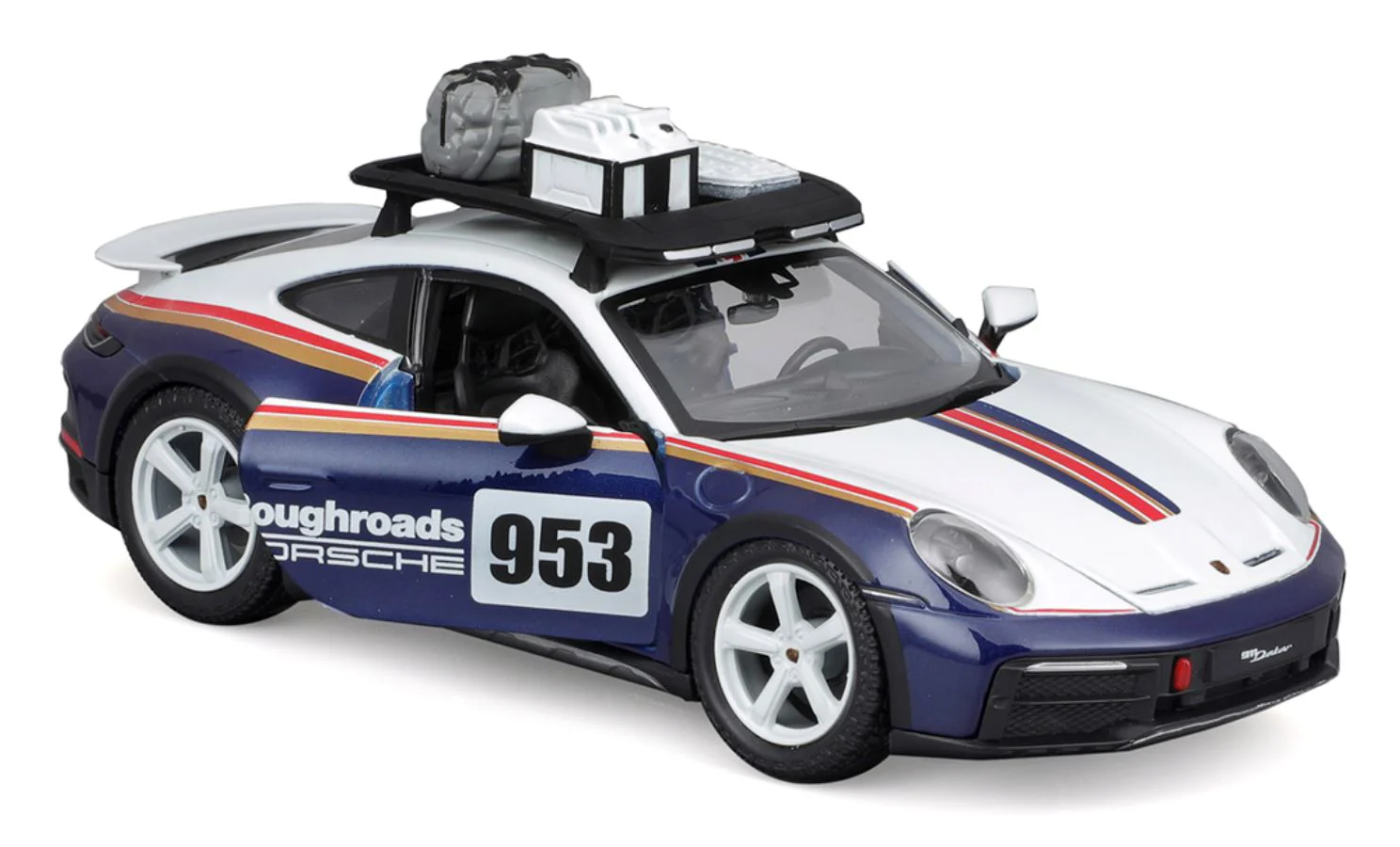 Модель автомобиля Bburago Porsche 911 Dakar, 1:24 foto