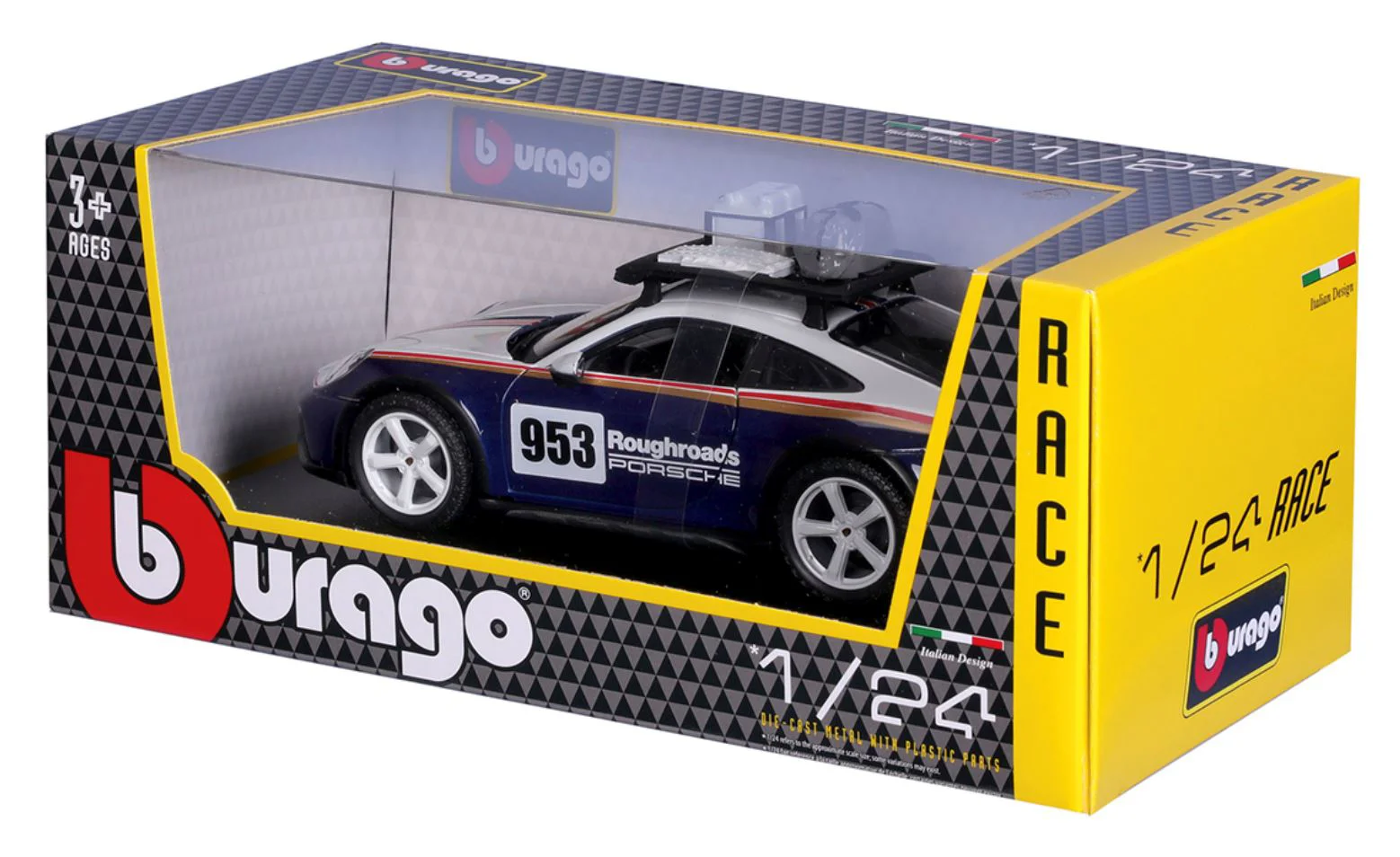 Модель автомобиля Bburago Porsche 911 Dakar, 1:24 foto