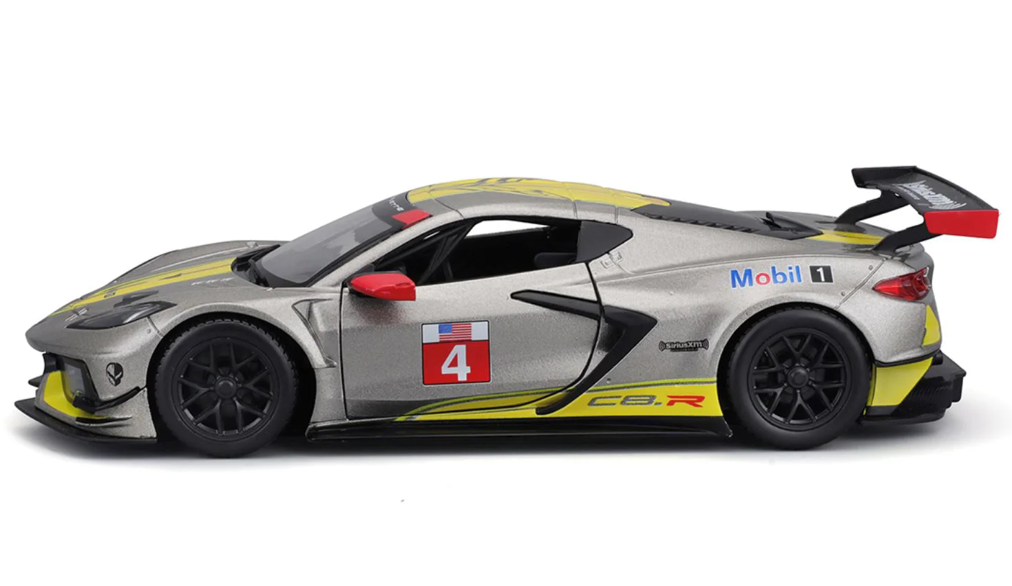 Macheta auto Bburago Chevrolet Corvette C8.R, 1:24 foto
