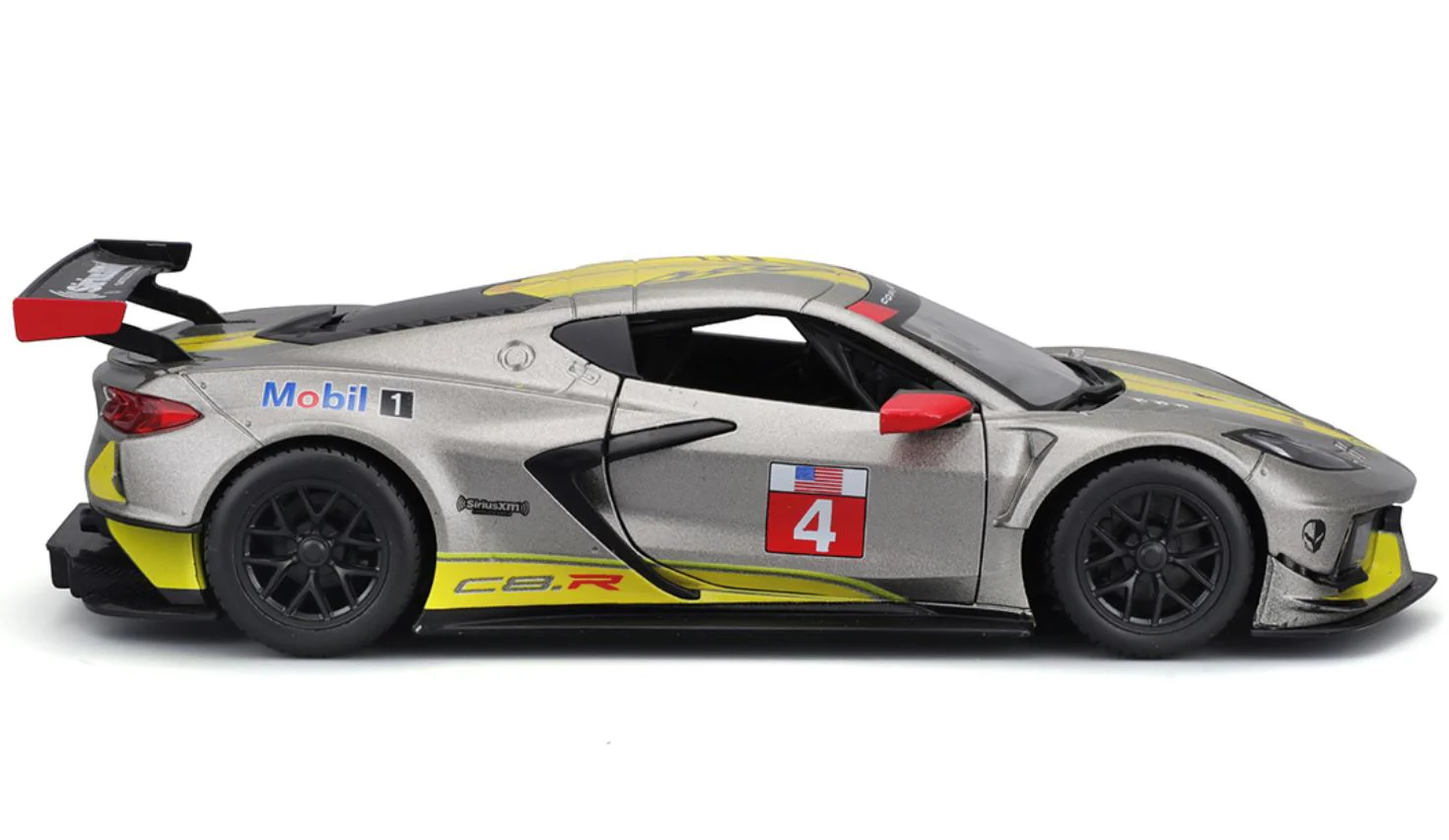 Macheta auto Bburago Chevrolet Corvette C8.R, 1:24 foto