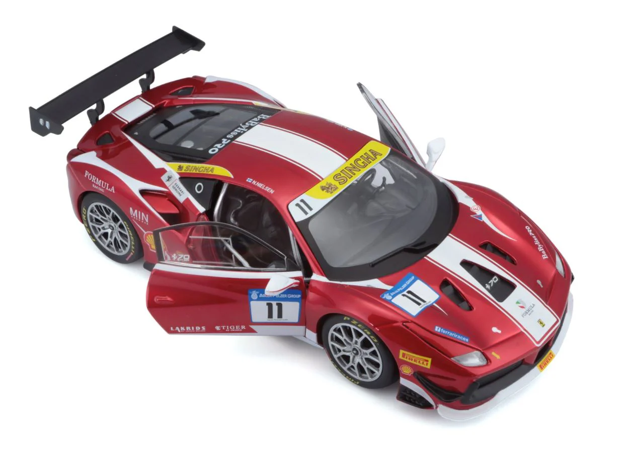 Модель автомобиля Bburago Ferrari 488 Challenge, 1:24 foto