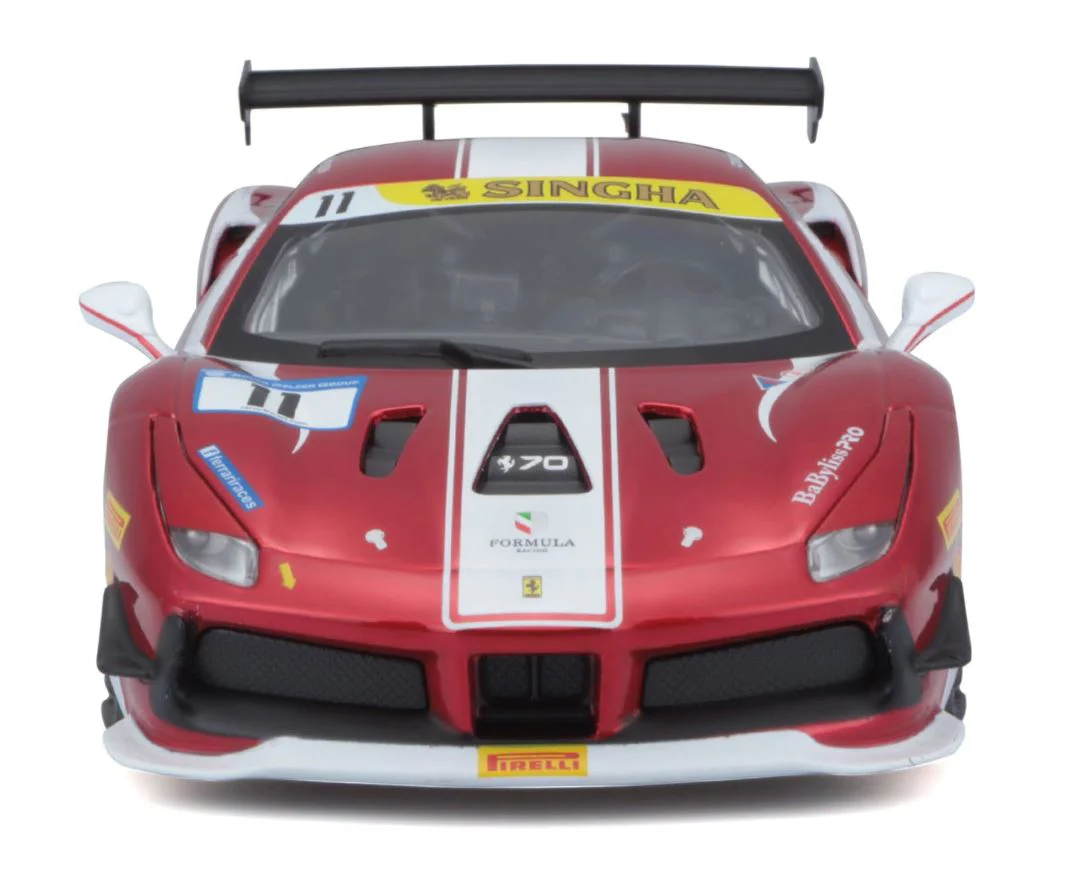 Модель автомобиля Bburago Ferrari 488 Challenge, 1:24 foto