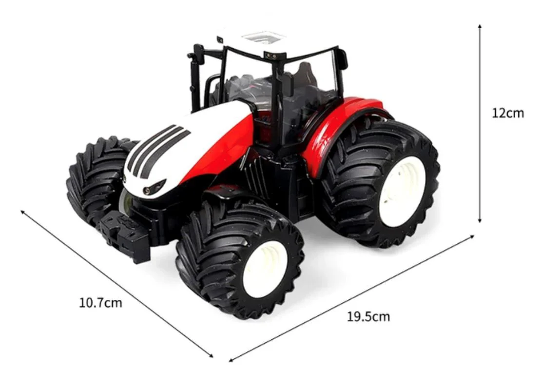 Masina cu telecomanda Essa Toys Tractor cu remorca, 1:24 foto