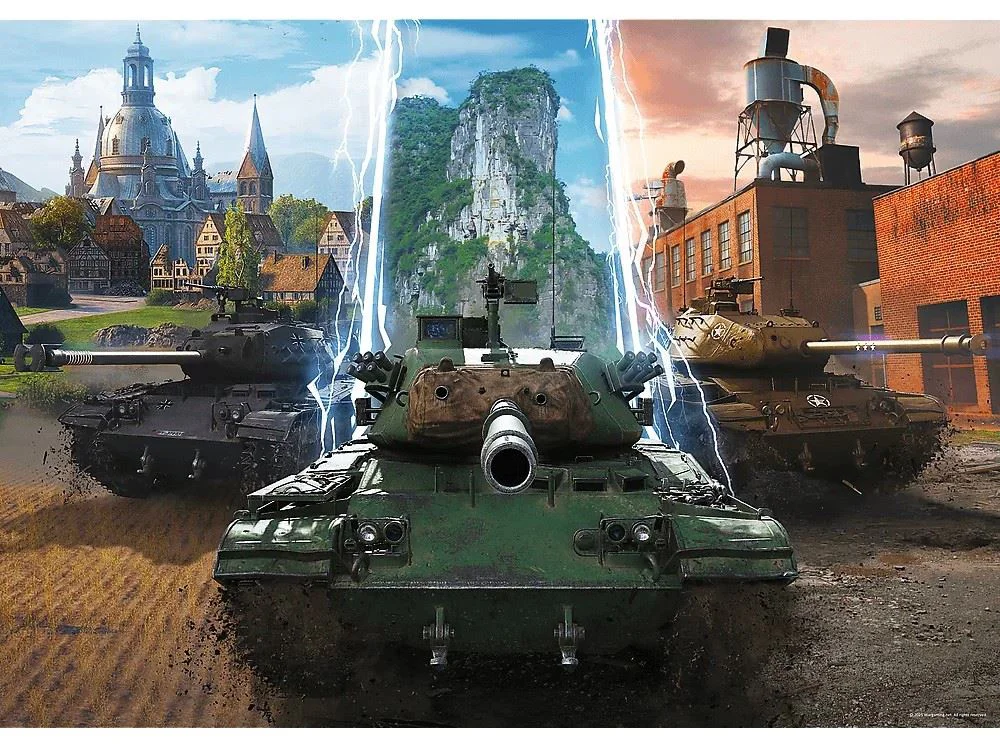 Puzzle Trefl  World of Tanks: Time for Action!, 500 el. foto