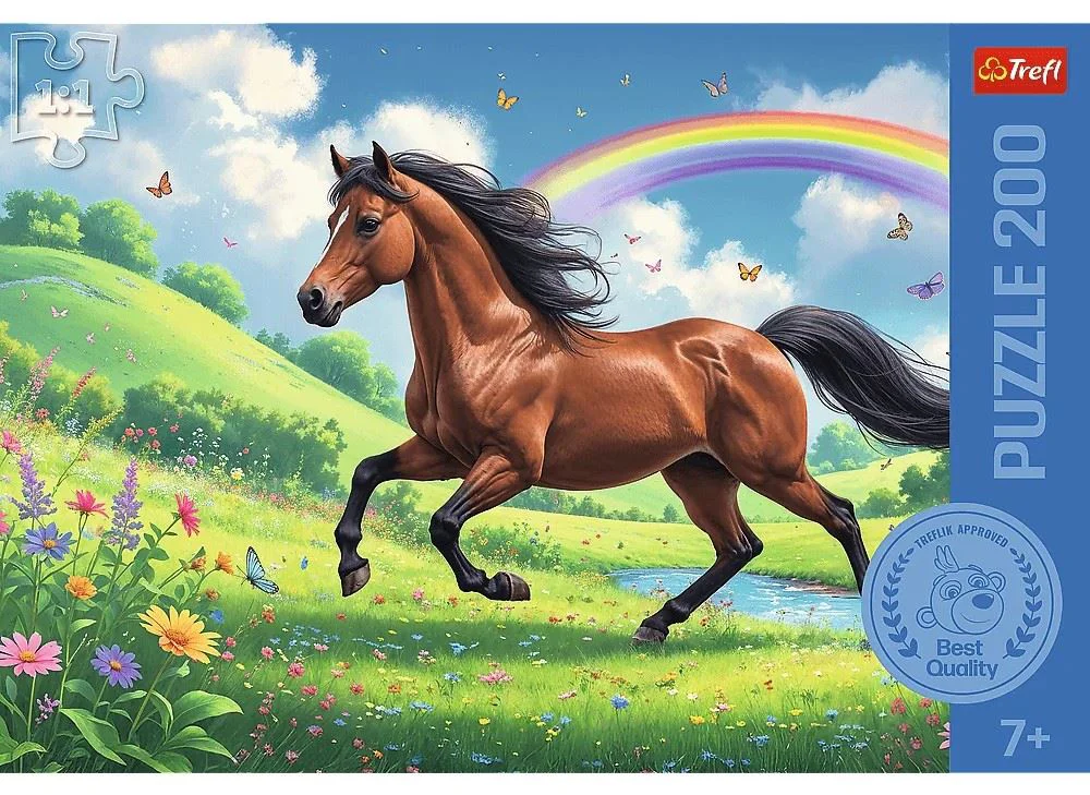 Puzzle Trefl Dignified horse, 200 el. foto