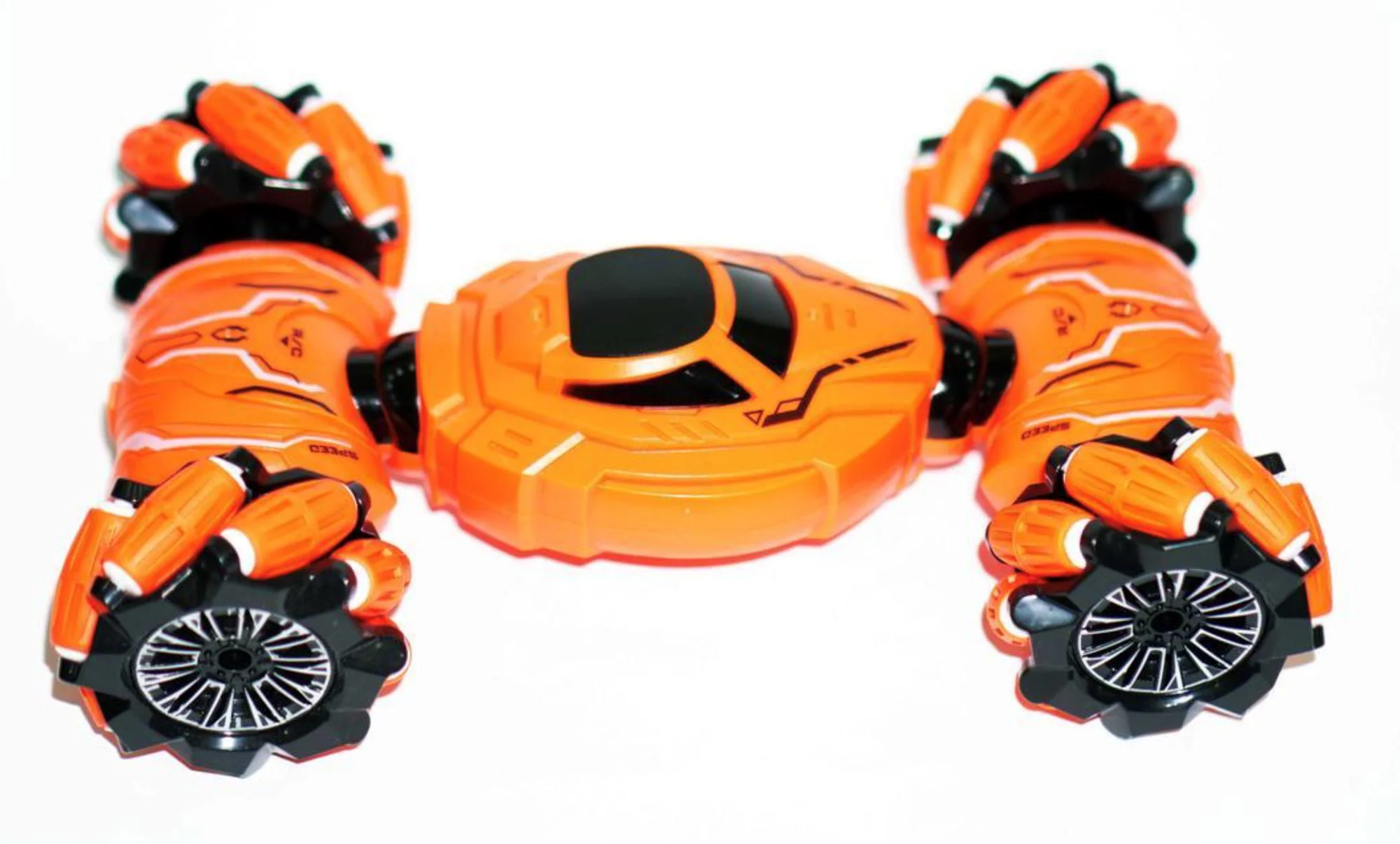 Машинка на радиоуправлении Essa Toys Stunt Explosive Wheel Car со световыми эффектами foto