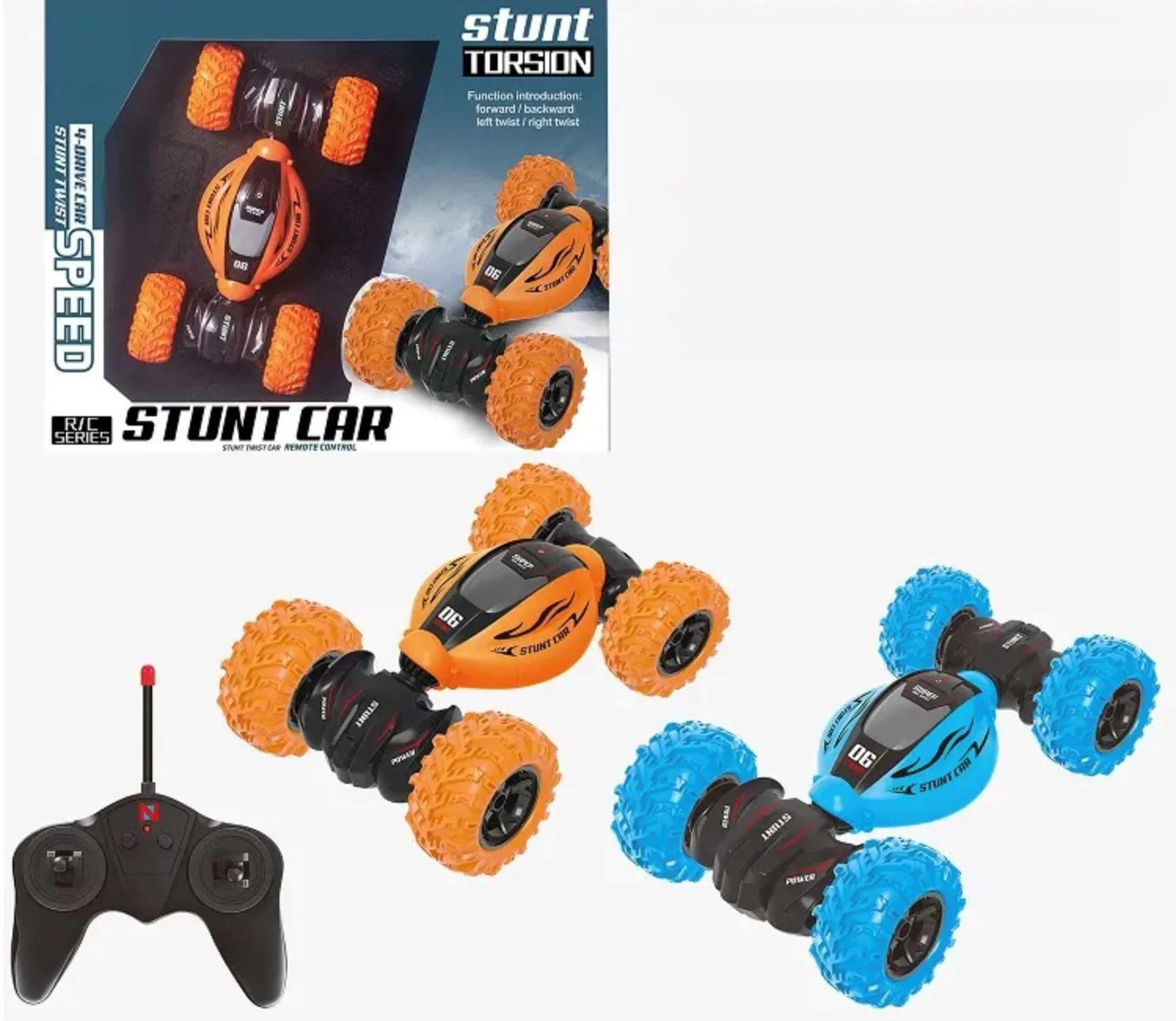 Машинка на радиоуправлении Essa Toys Stunt Torsion Car foto