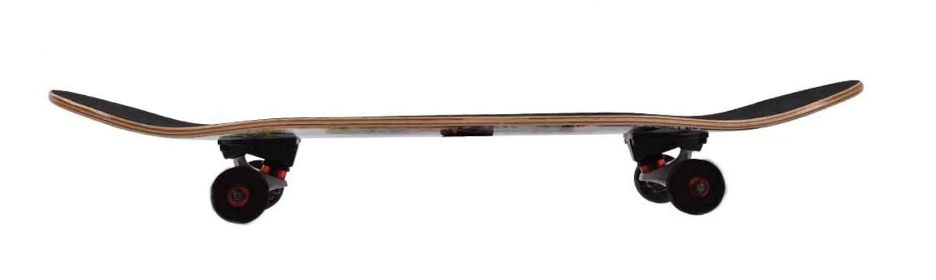 Skateboard din lemn Essa Toys Negru, 79 x 20 cm foto
