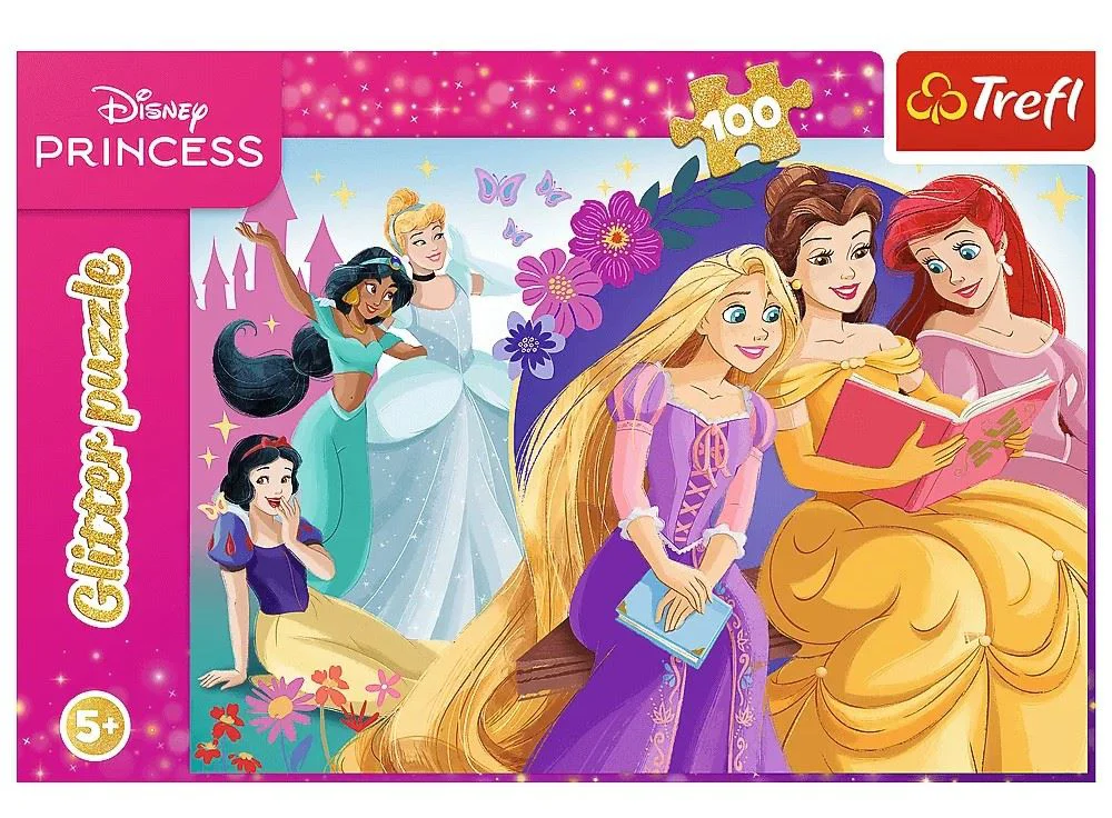 Puzzle Trefl Glitter The glow of the magic of friendship, 100 el. foto