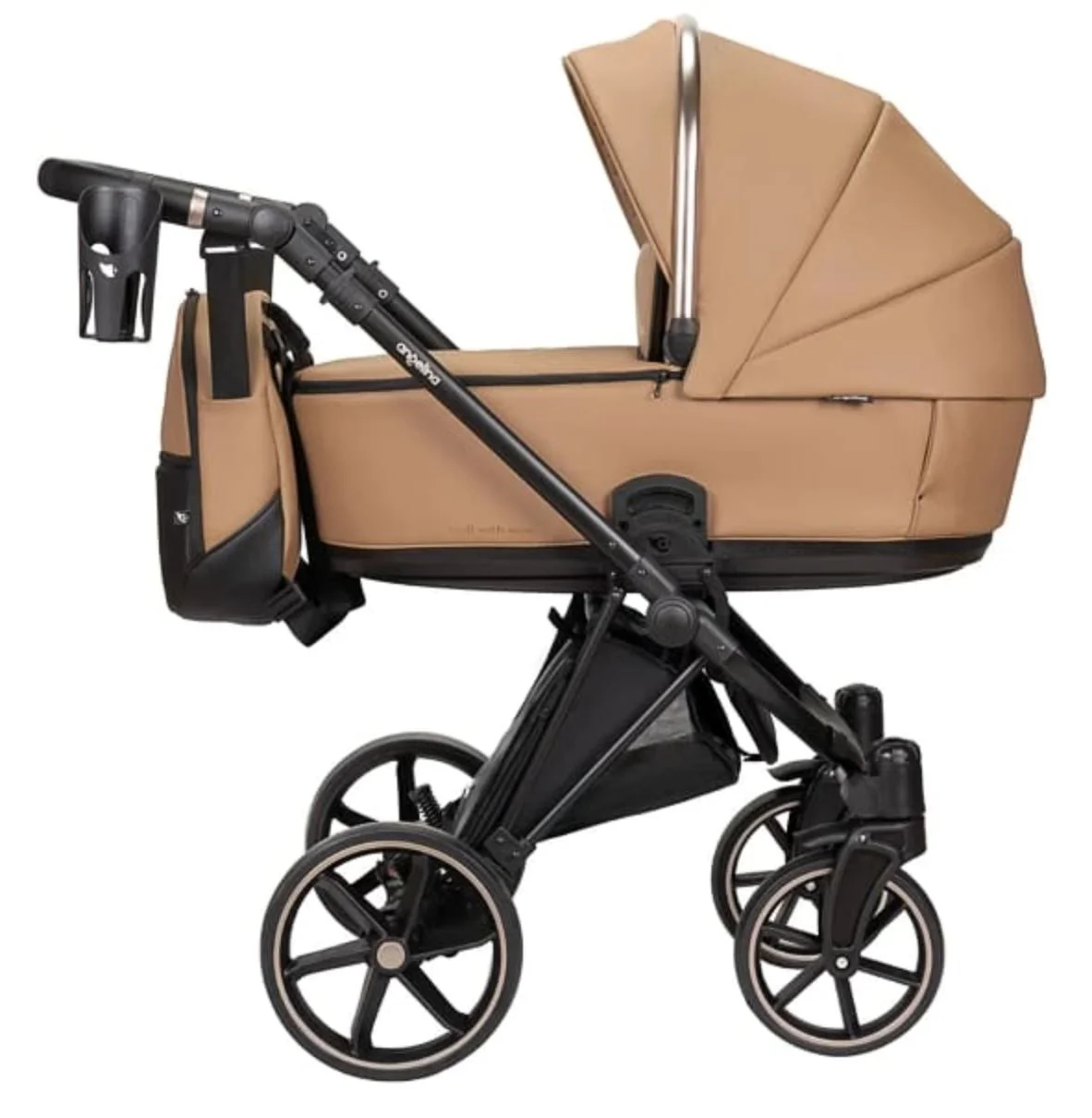 Carucior 2 in 1 Angelina Enigma Premium Eco Maro foto
