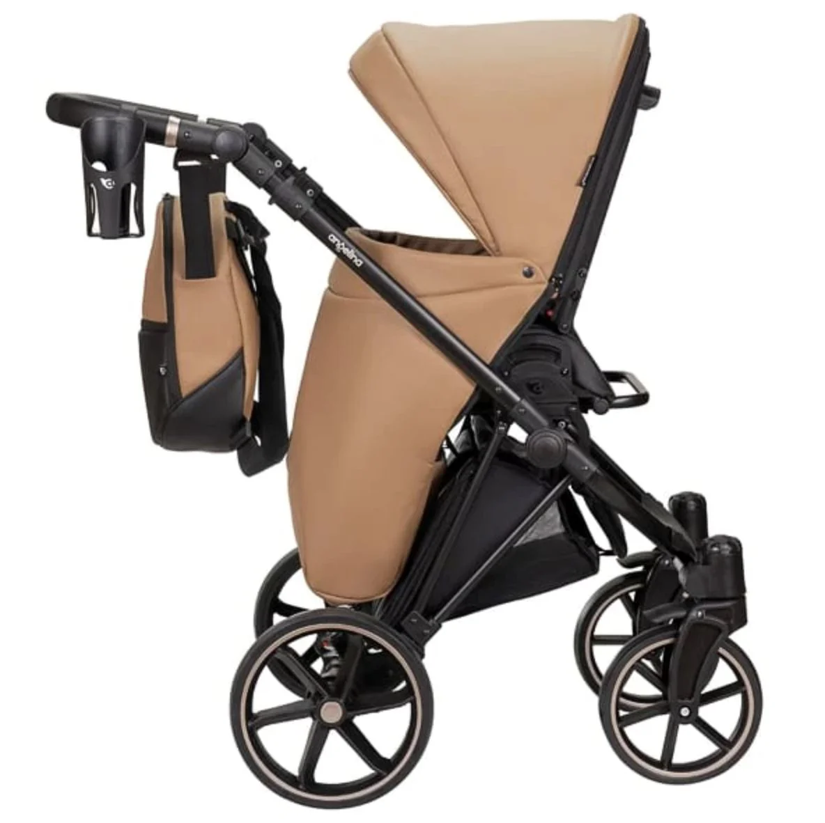 Carucior 2 in 1 Angelina Enigma Premium Eco Maro foto