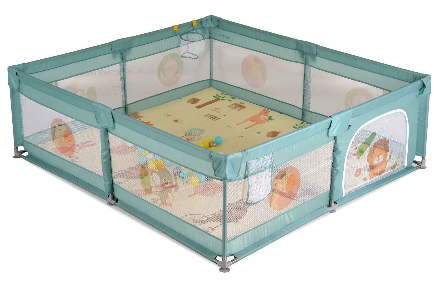 Игровой манеж Moni GameZone Mint с 60 шарами foto