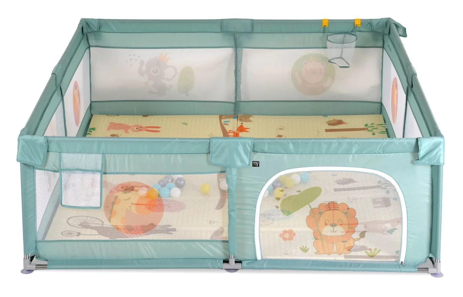 Игровой манеж Moni GameZone Mint с 60 шарами foto