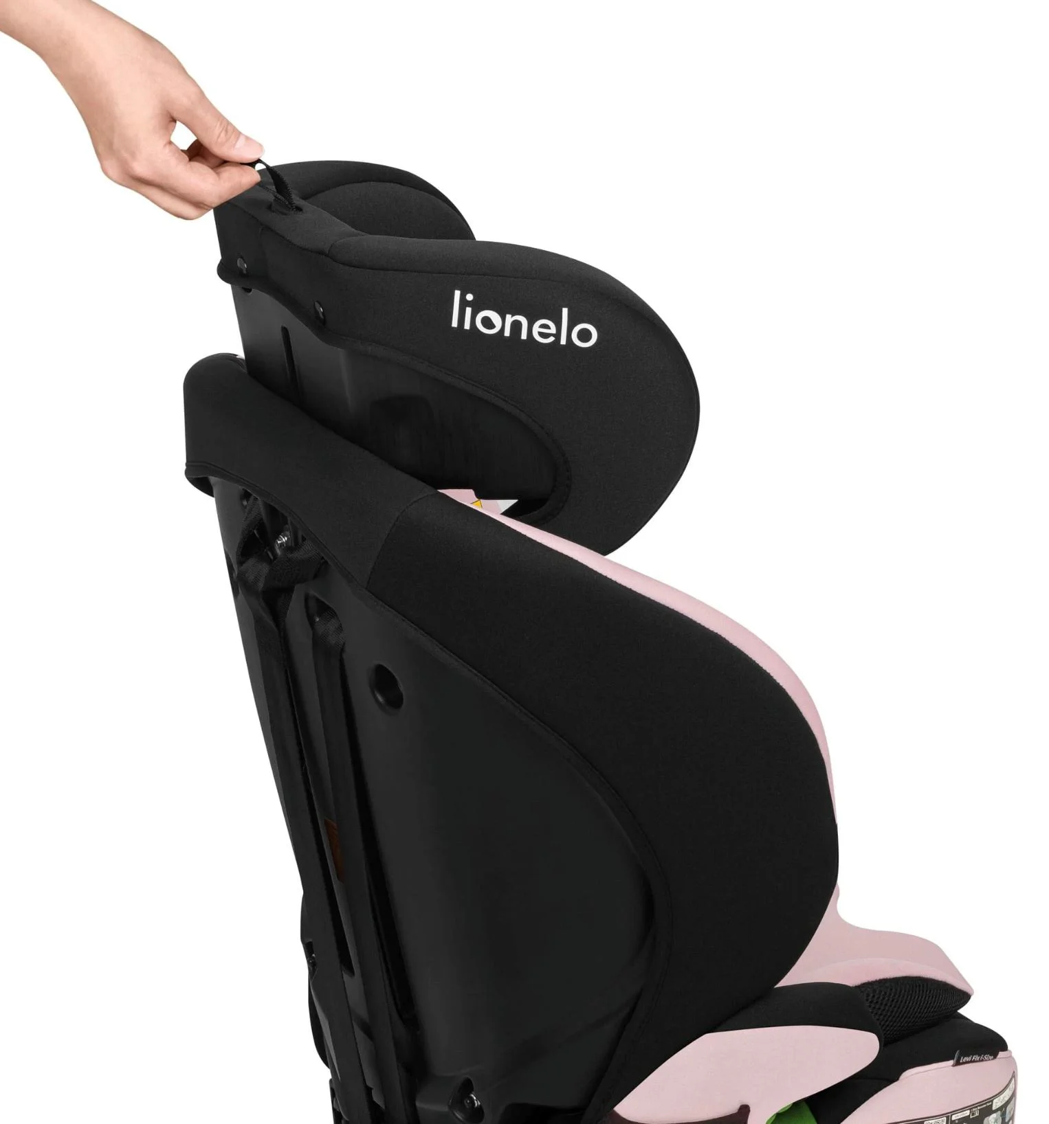 Автокресло детское Lionelo Isofix Levi Fix, 9-36 кг, Розовый foto