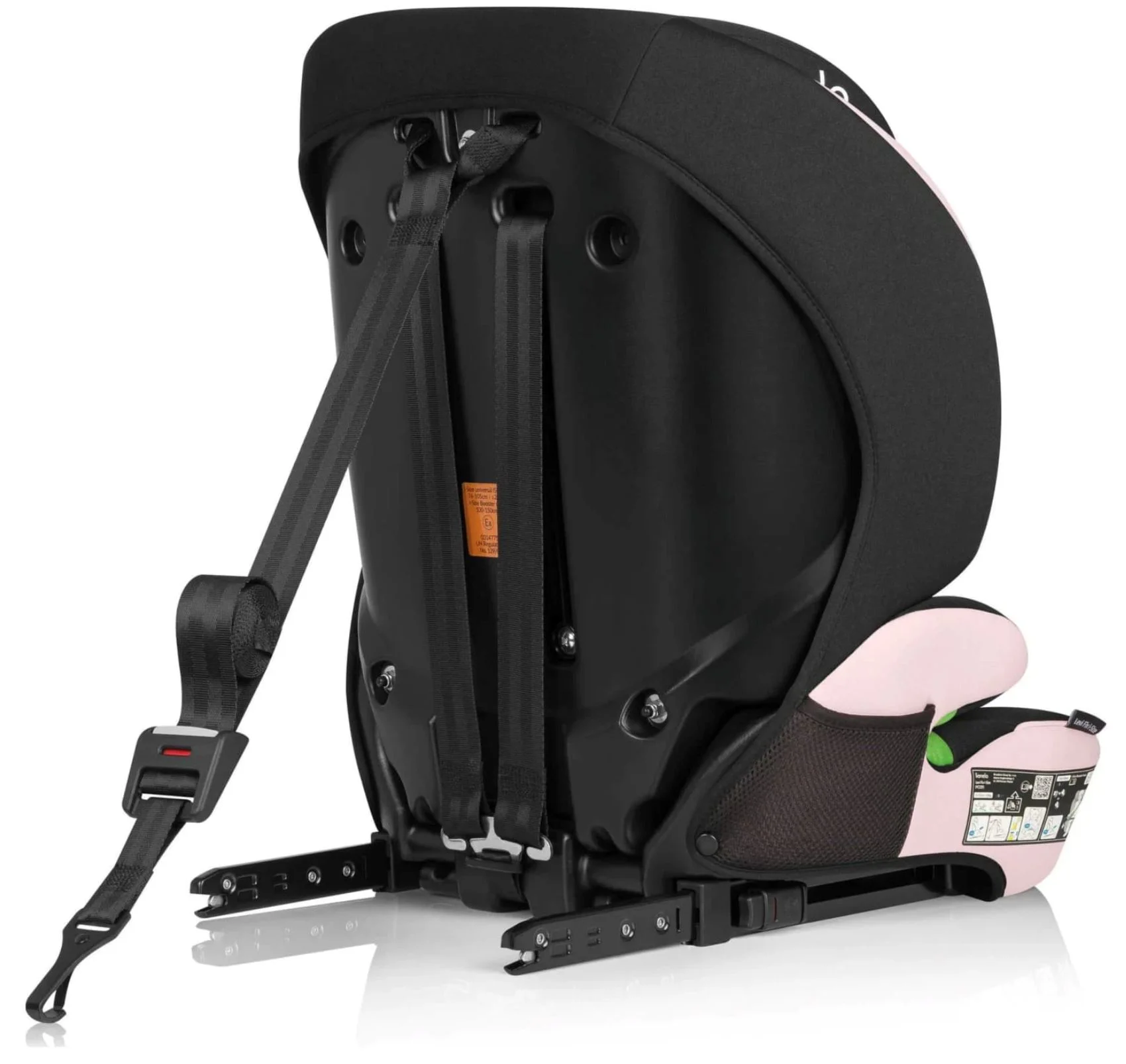 Автокресло детское Lionelo Isofix Levi Fix, 9-36 кг, Розовый foto
